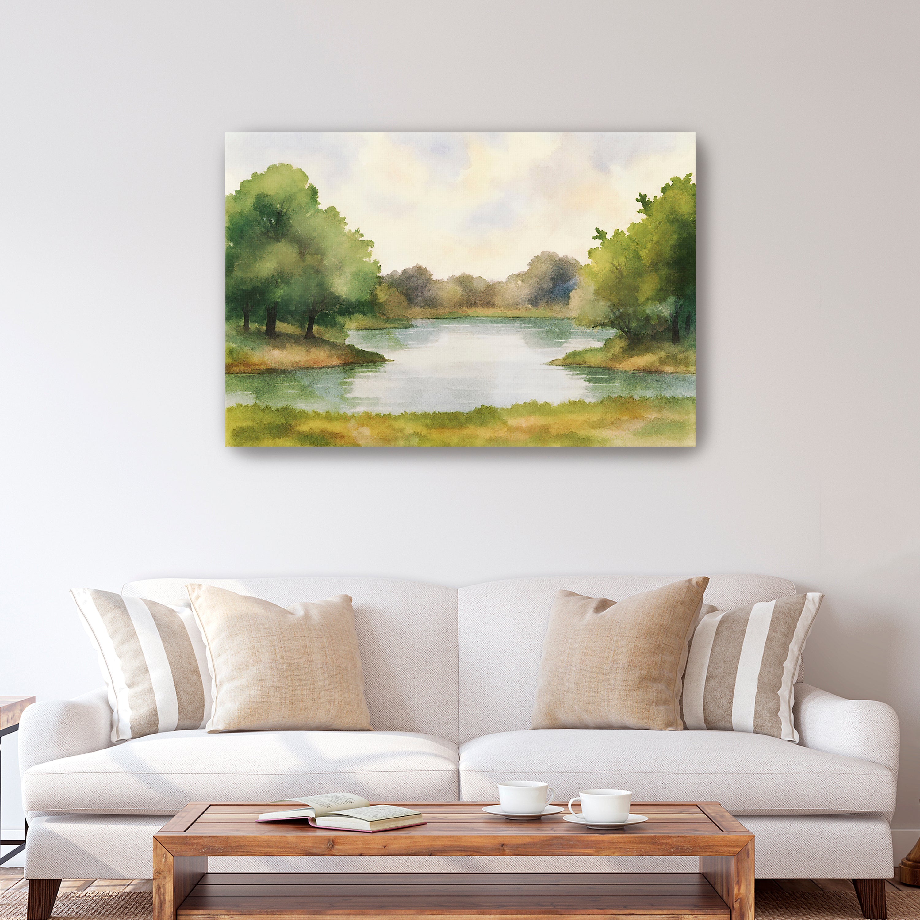 Lakeside Moments Canvas Giclee