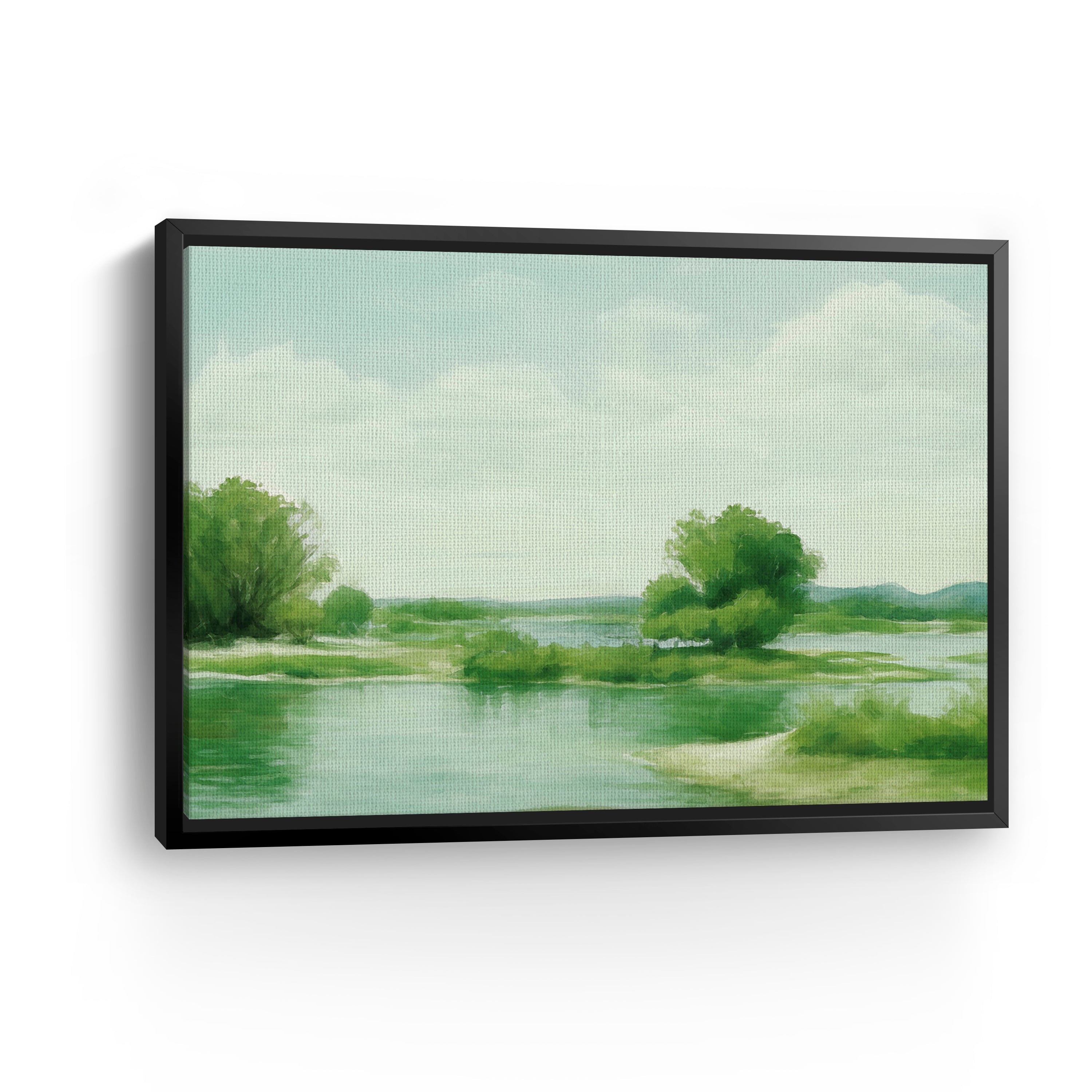 Verdant Calm Canvas Giclee