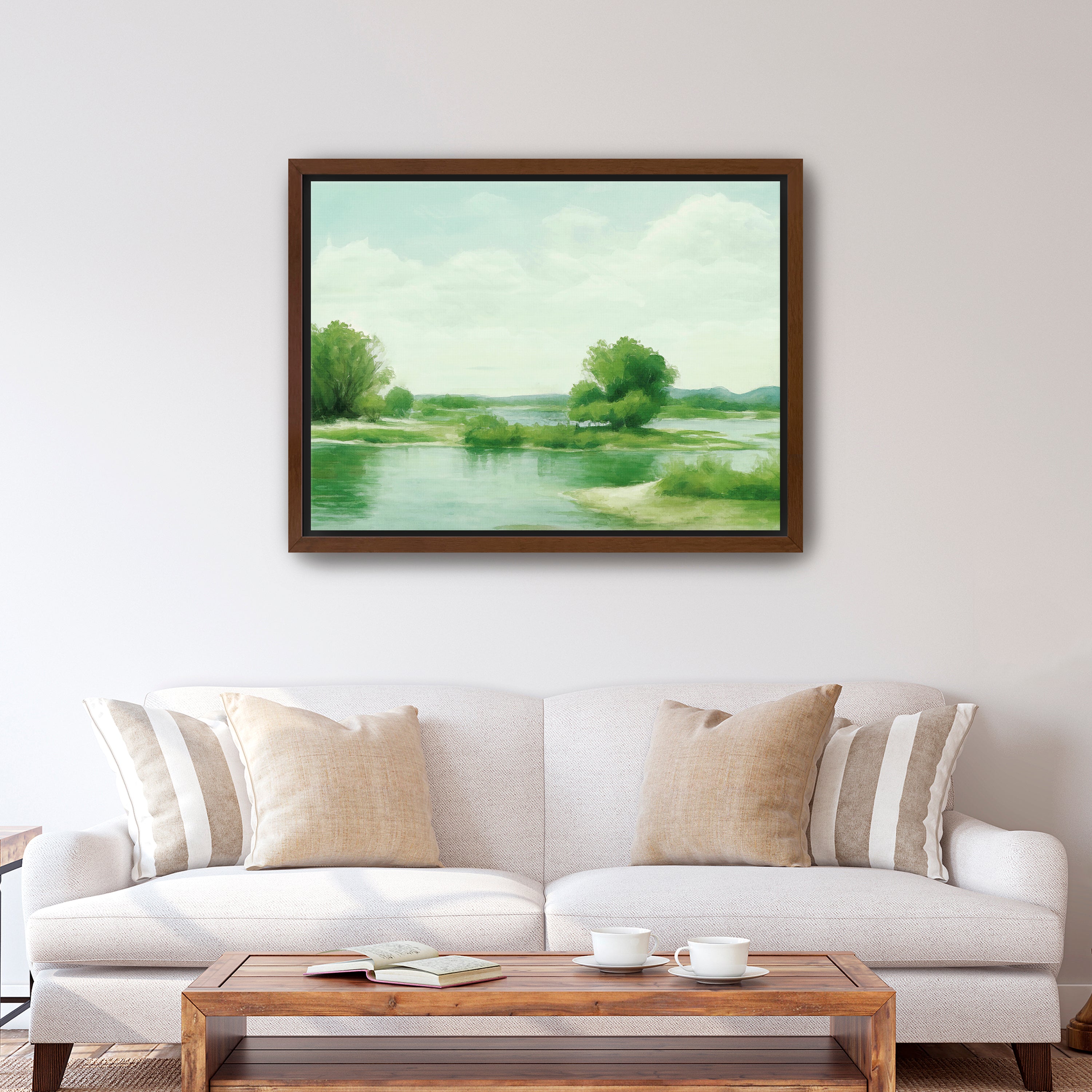 Verdant Calm Canvas Giclee
