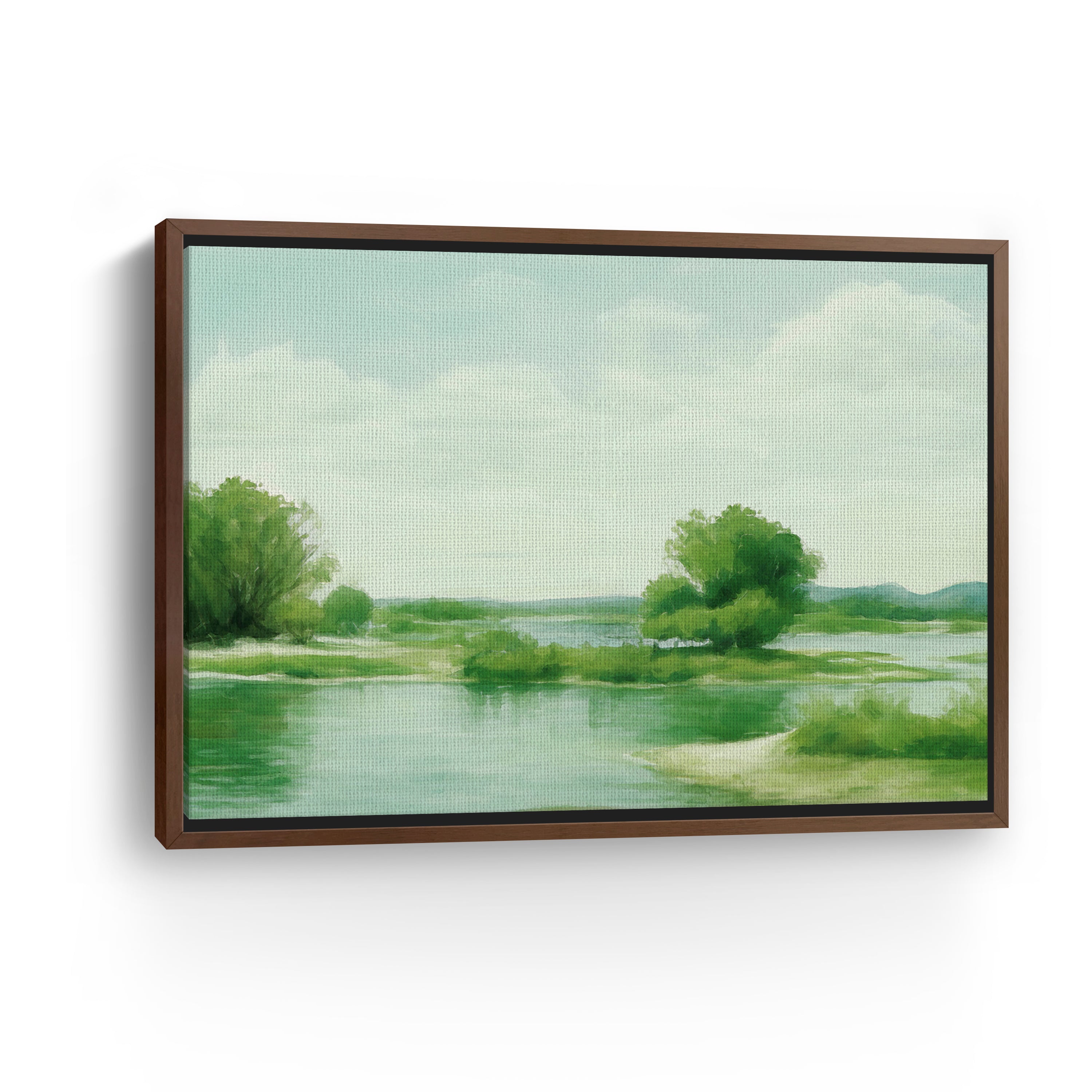 Verdant Calm Canvas Giclee