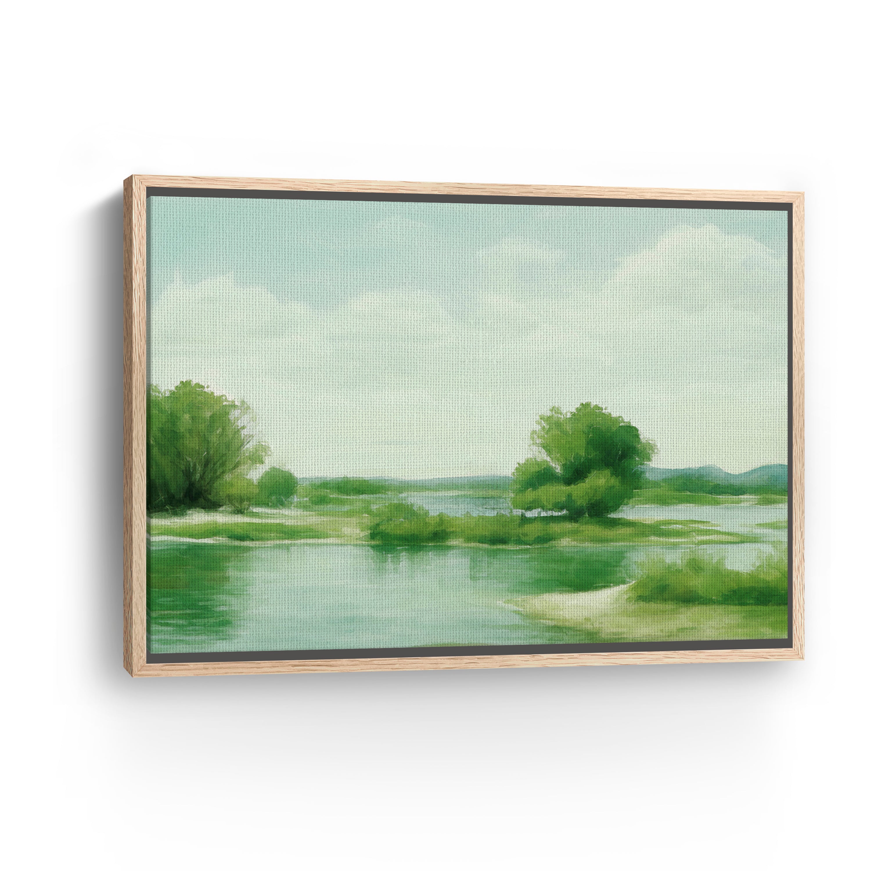 Verdant Calm Canvas Giclee