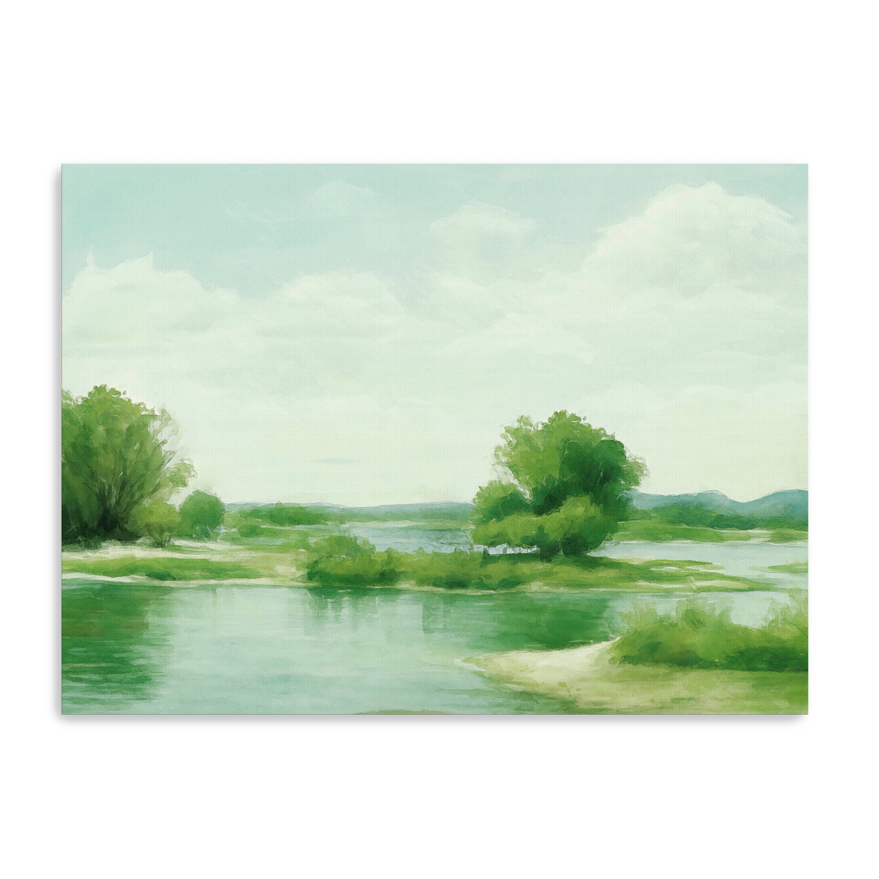 Verdant Calm Canvas Giclee