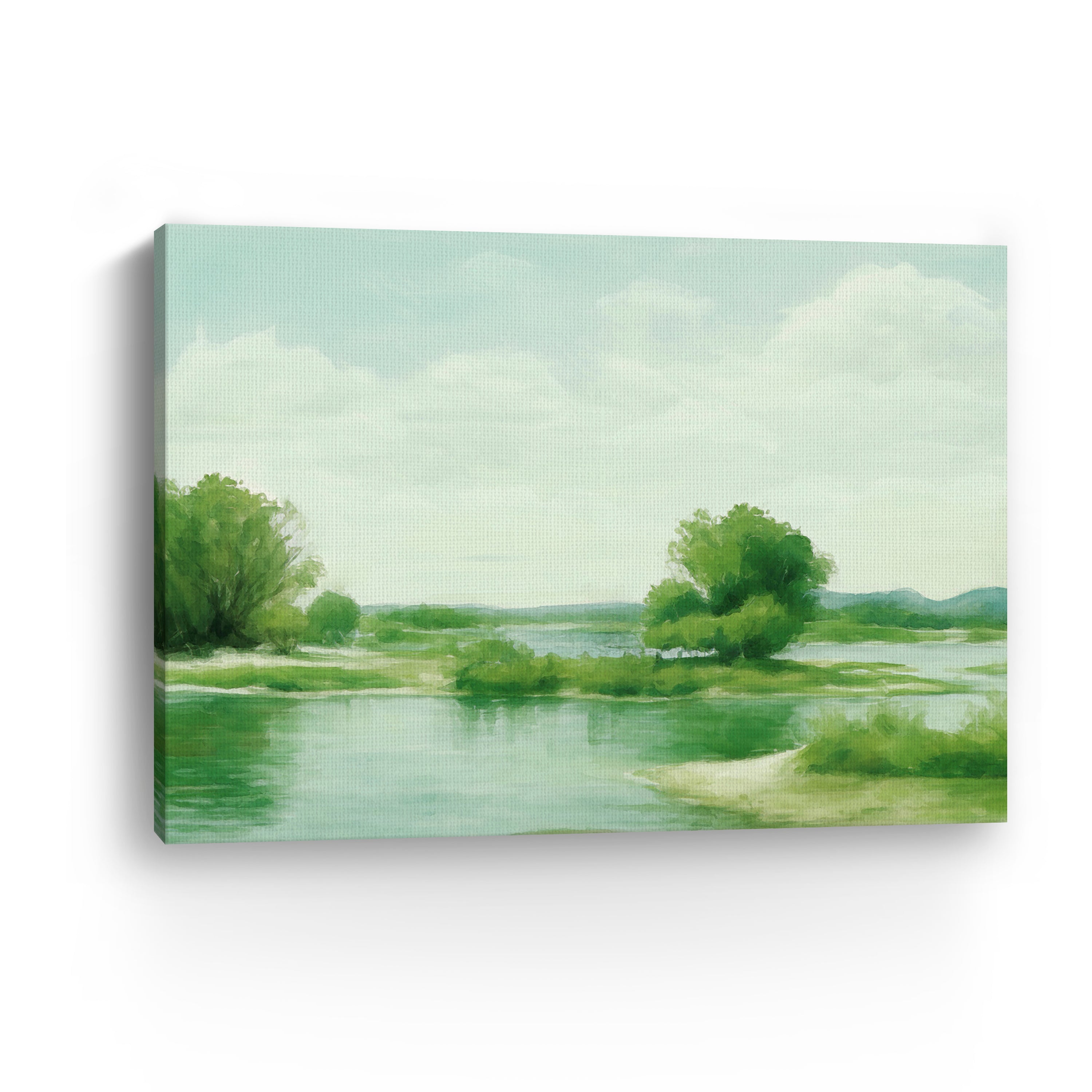 Verdant Calm Canvas Giclee