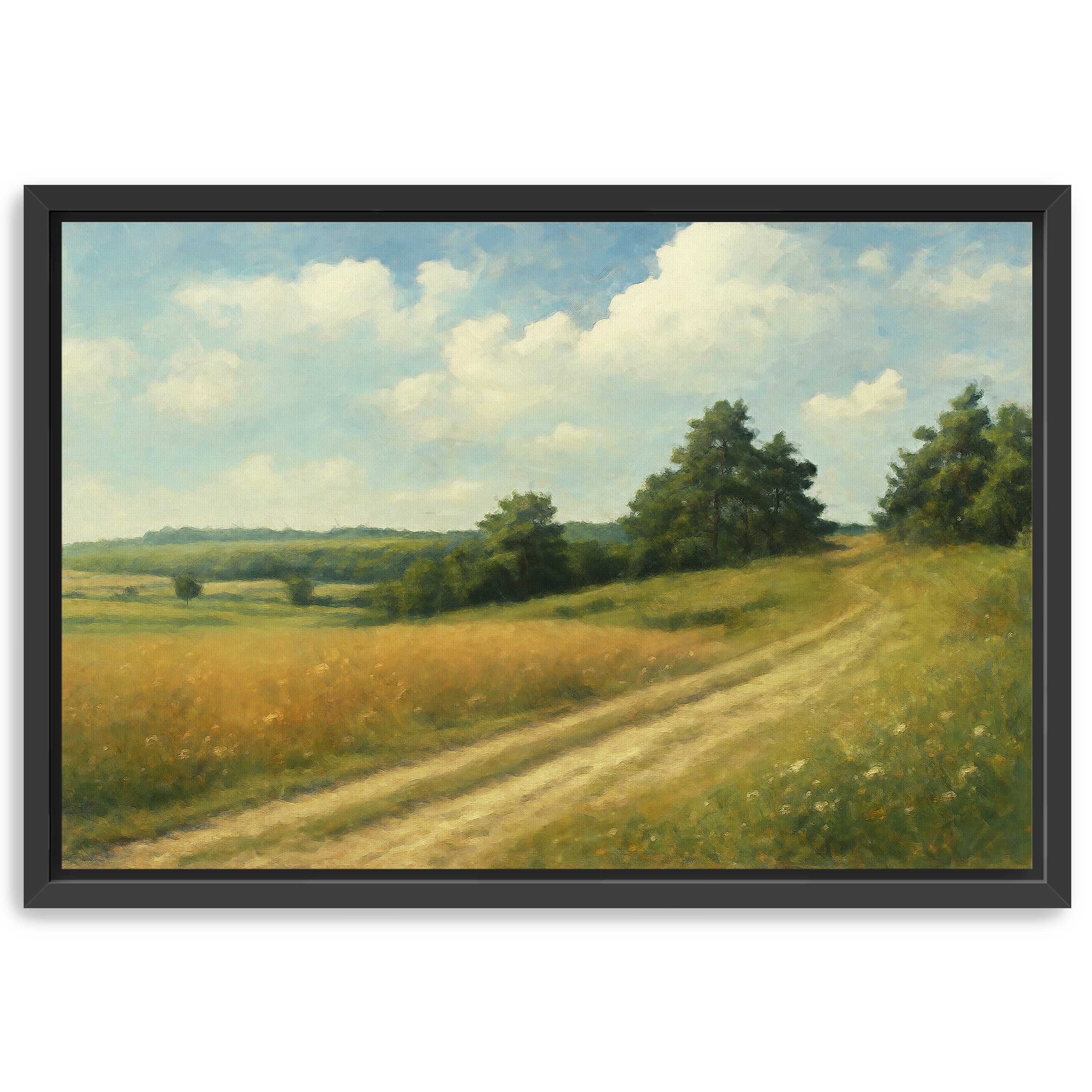 Dawn Road Canvas Giclee