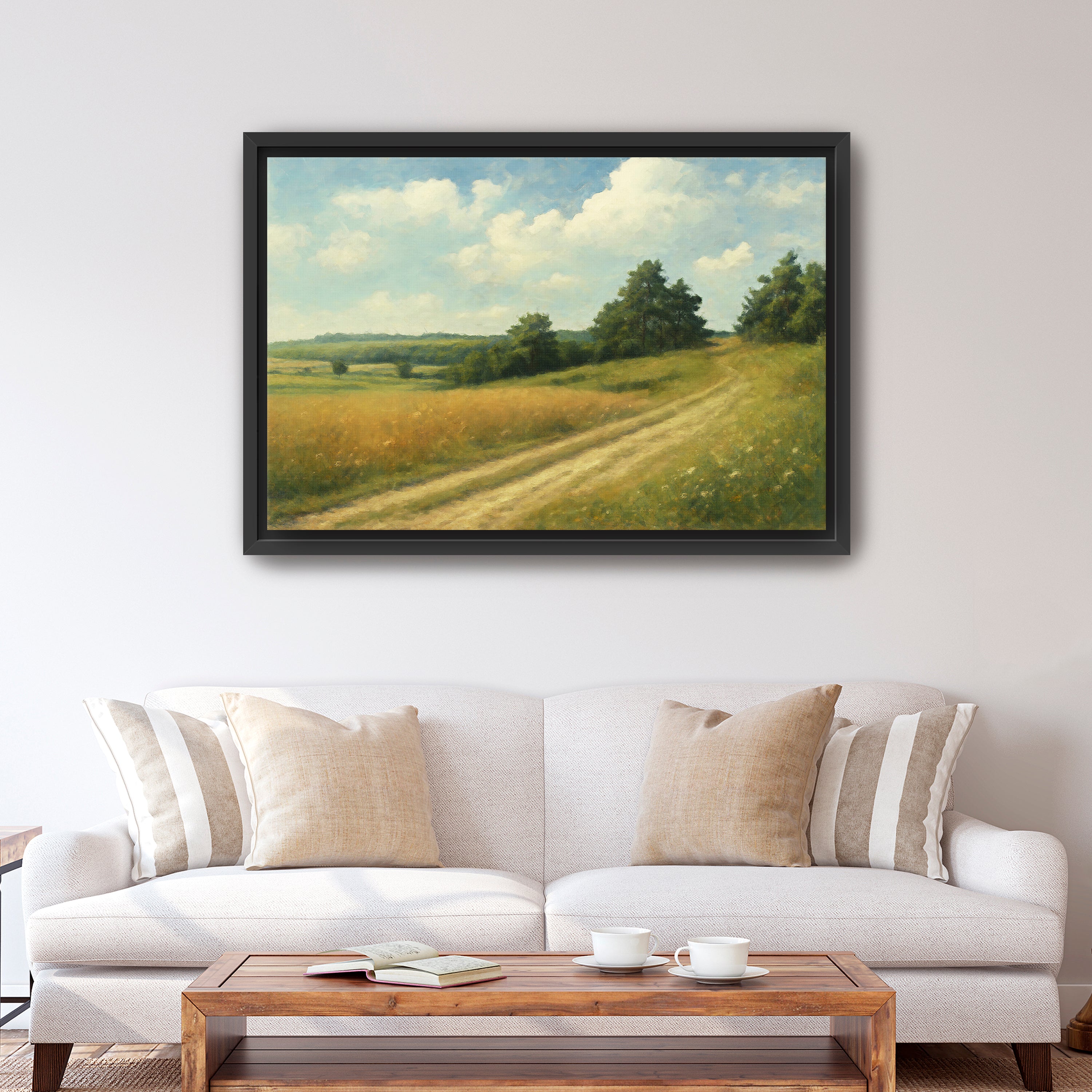 Dawn Road Canvas Giclee