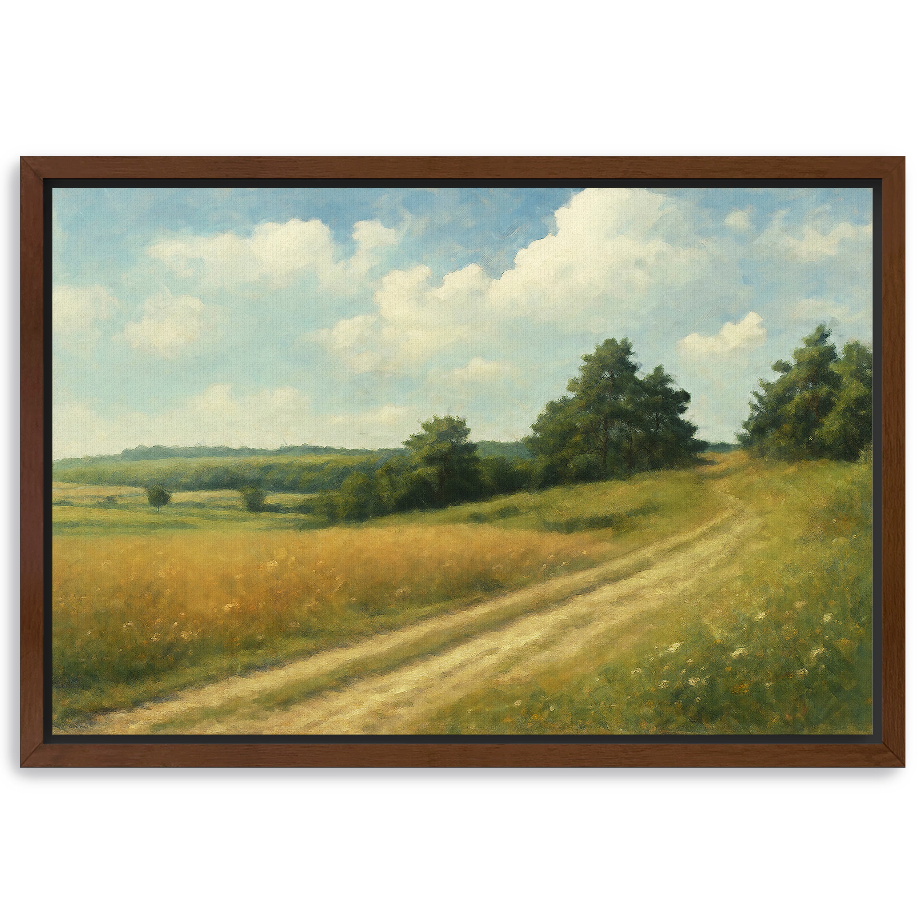 Dawn Road Canvas Giclee