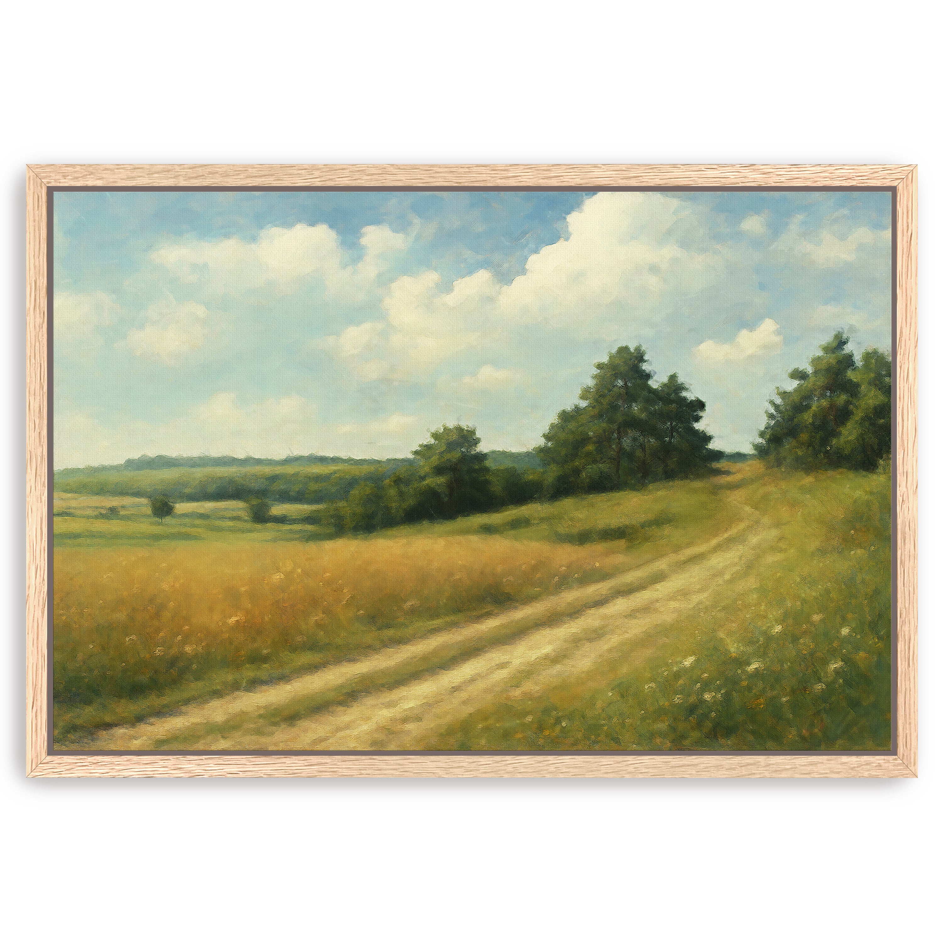 Dawn Road Canvas Giclee