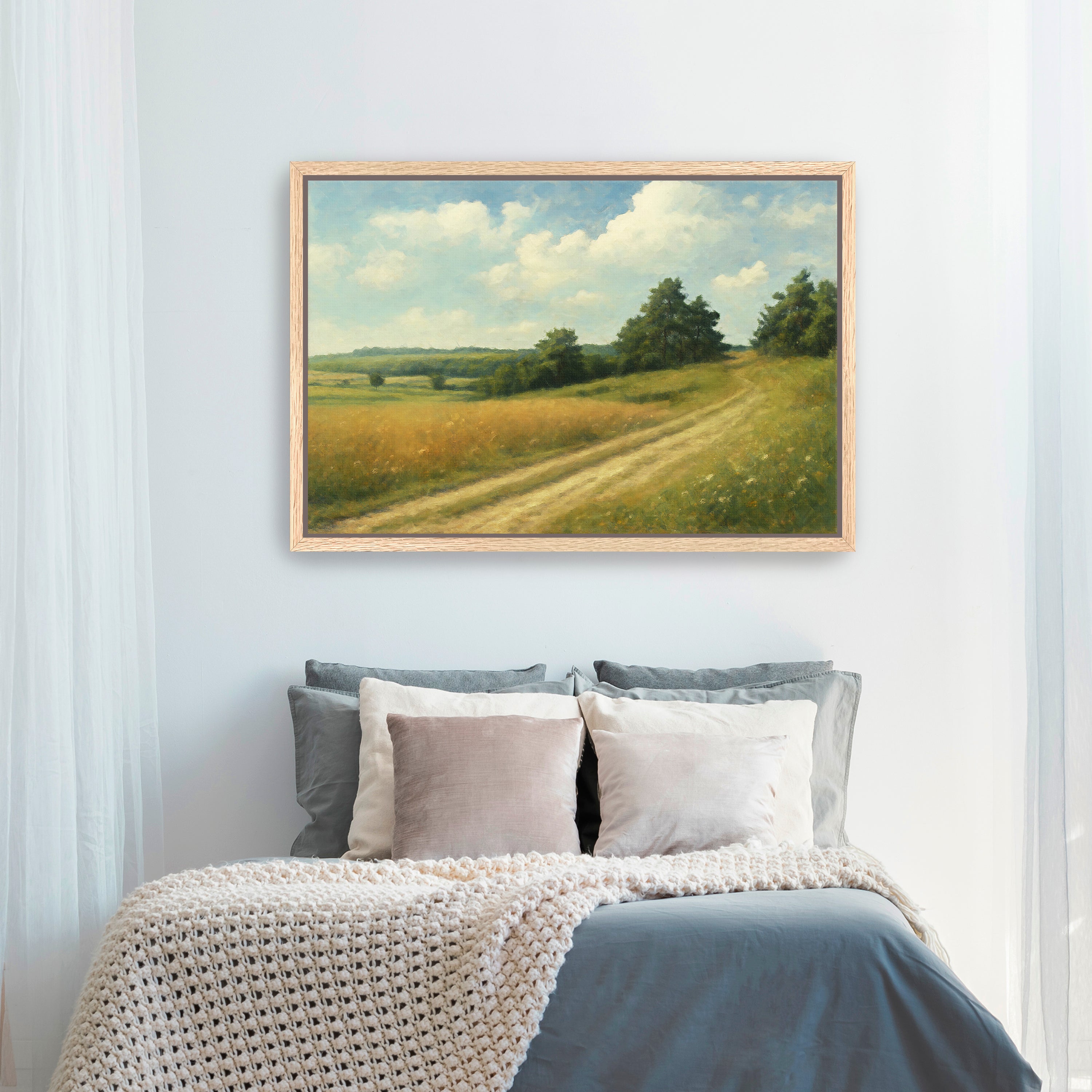 Dawn Road Canvas Giclee