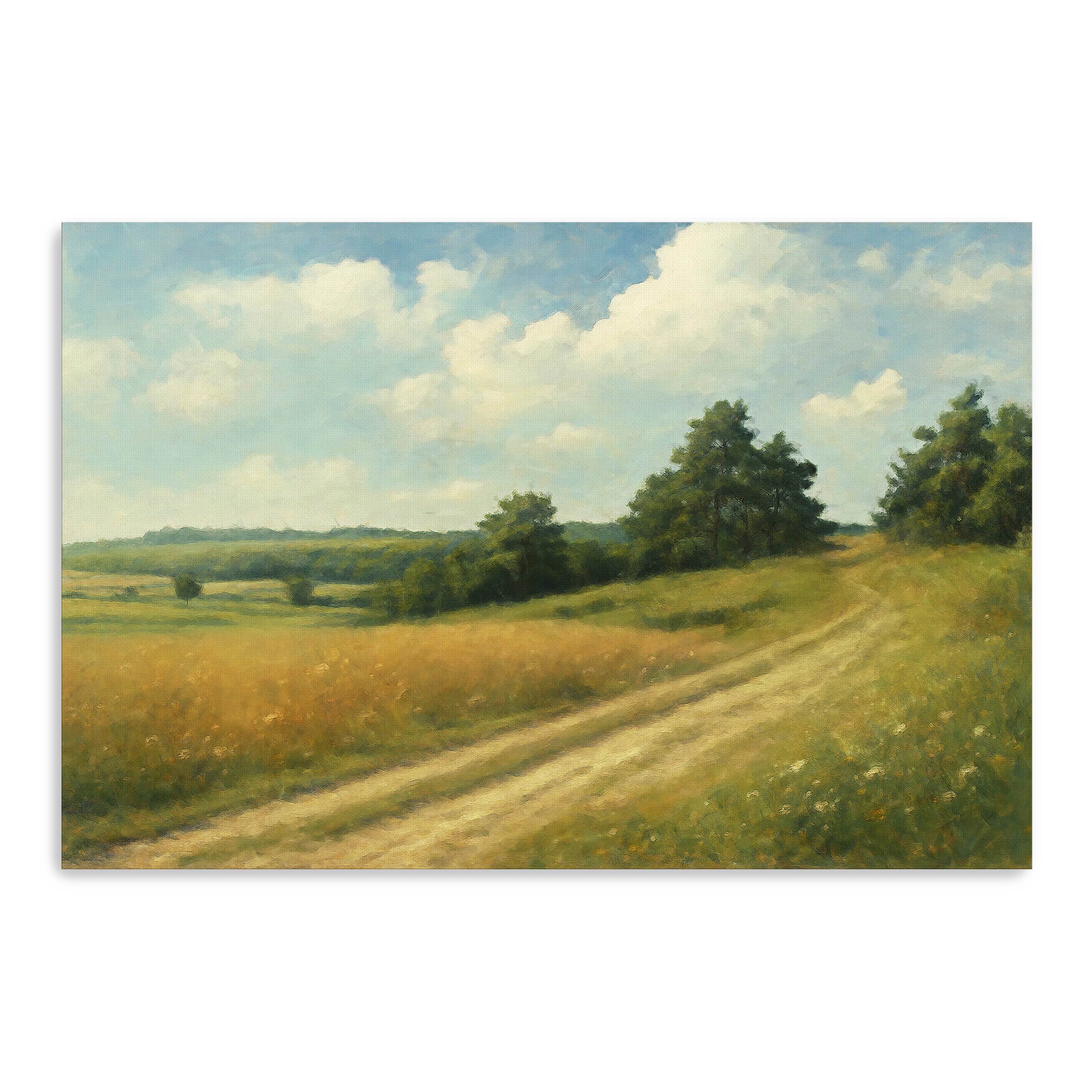 Dawn Road Canvas Giclee