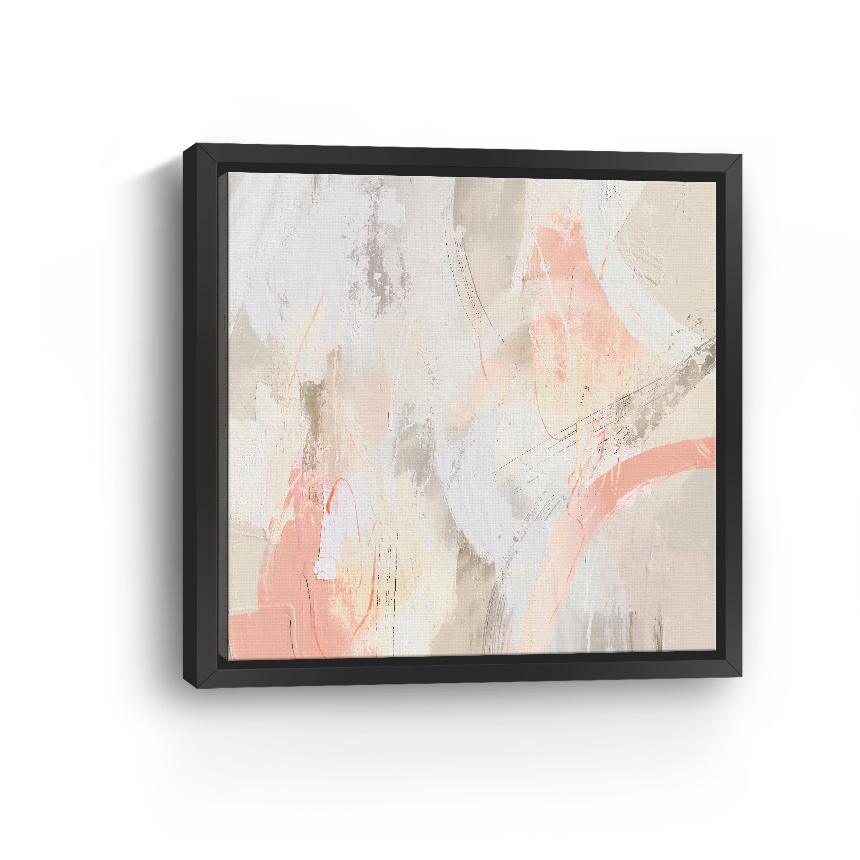 Peach Trail Canvas Giclee