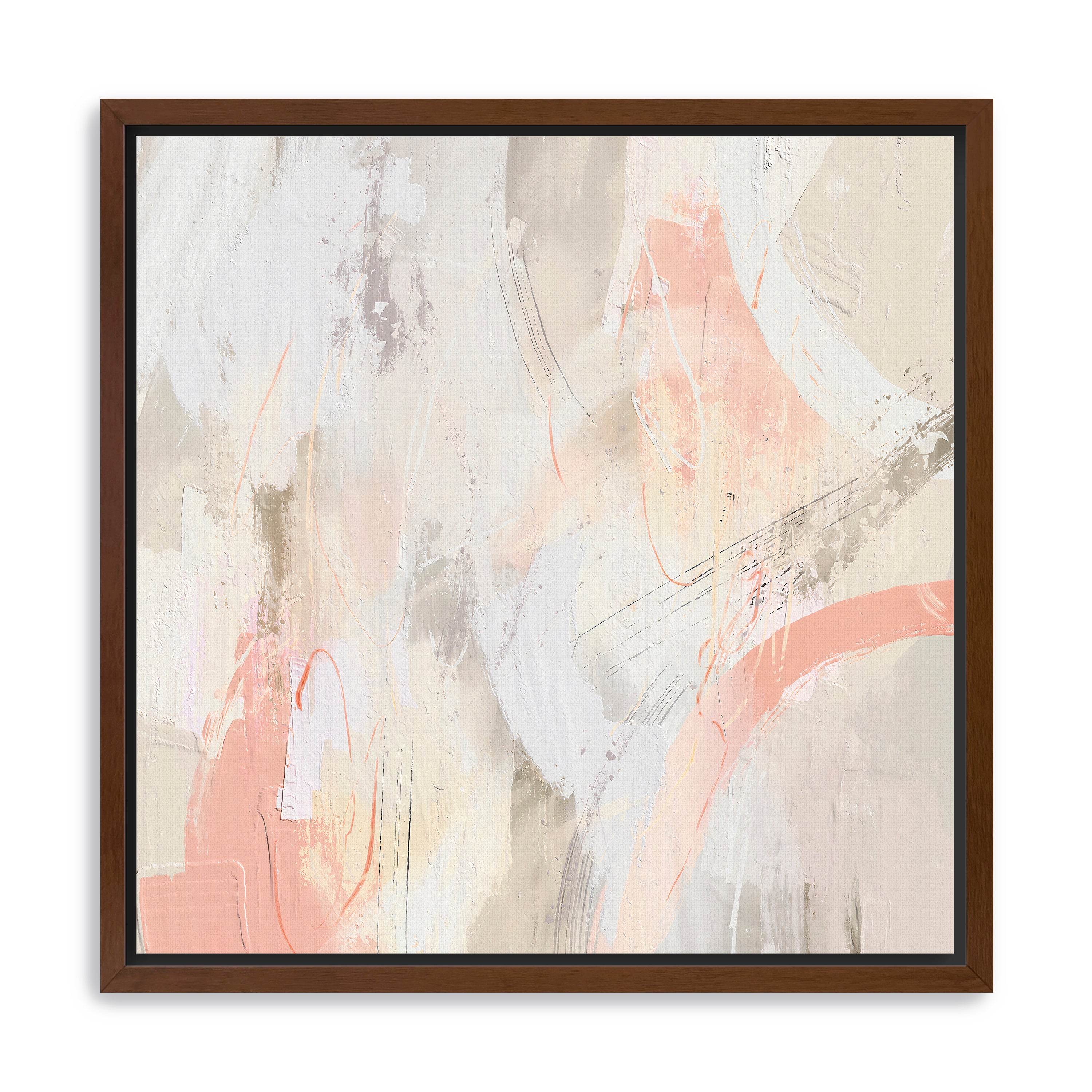 Peach Trail Canvas Giclee