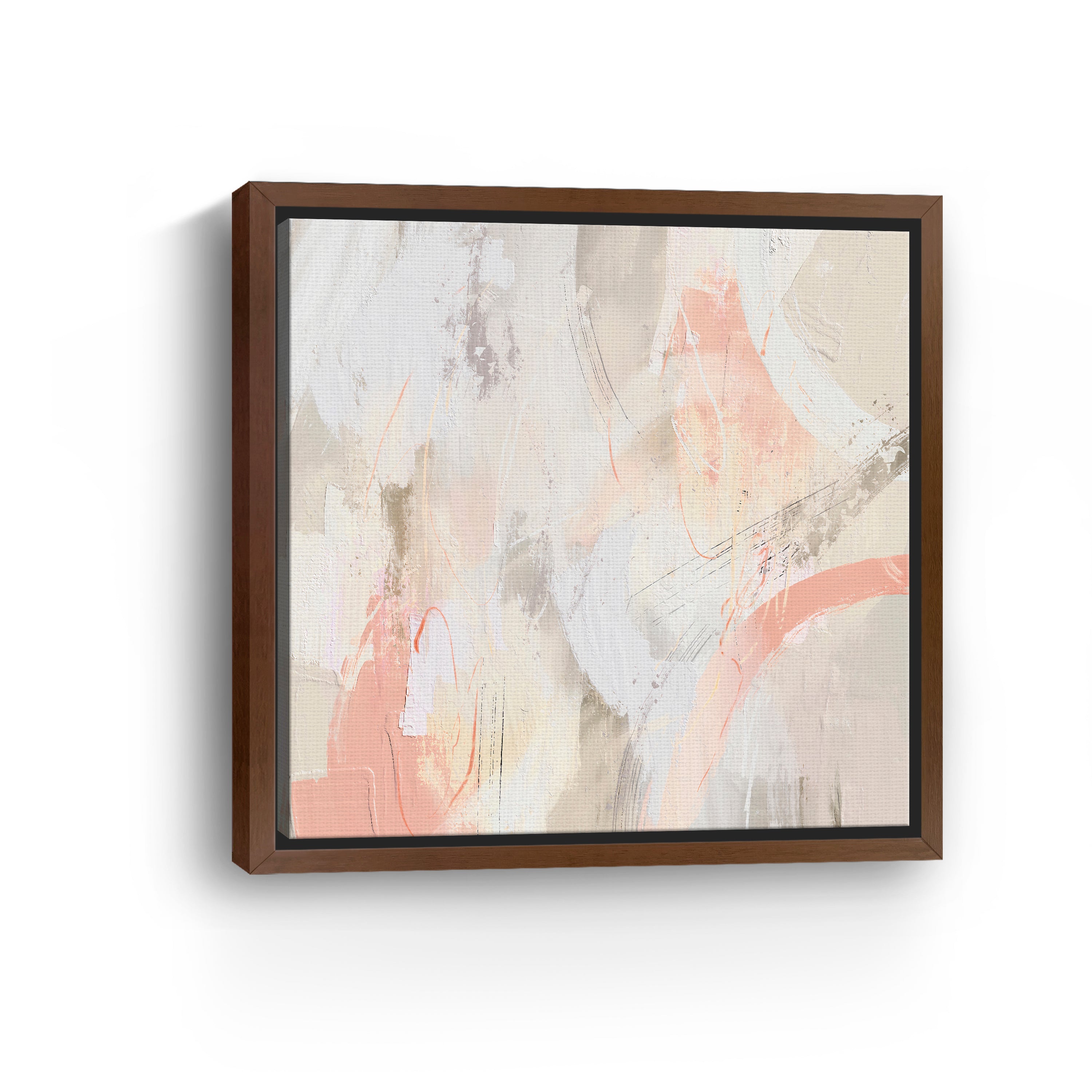 Peach Trail Canvas Giclee