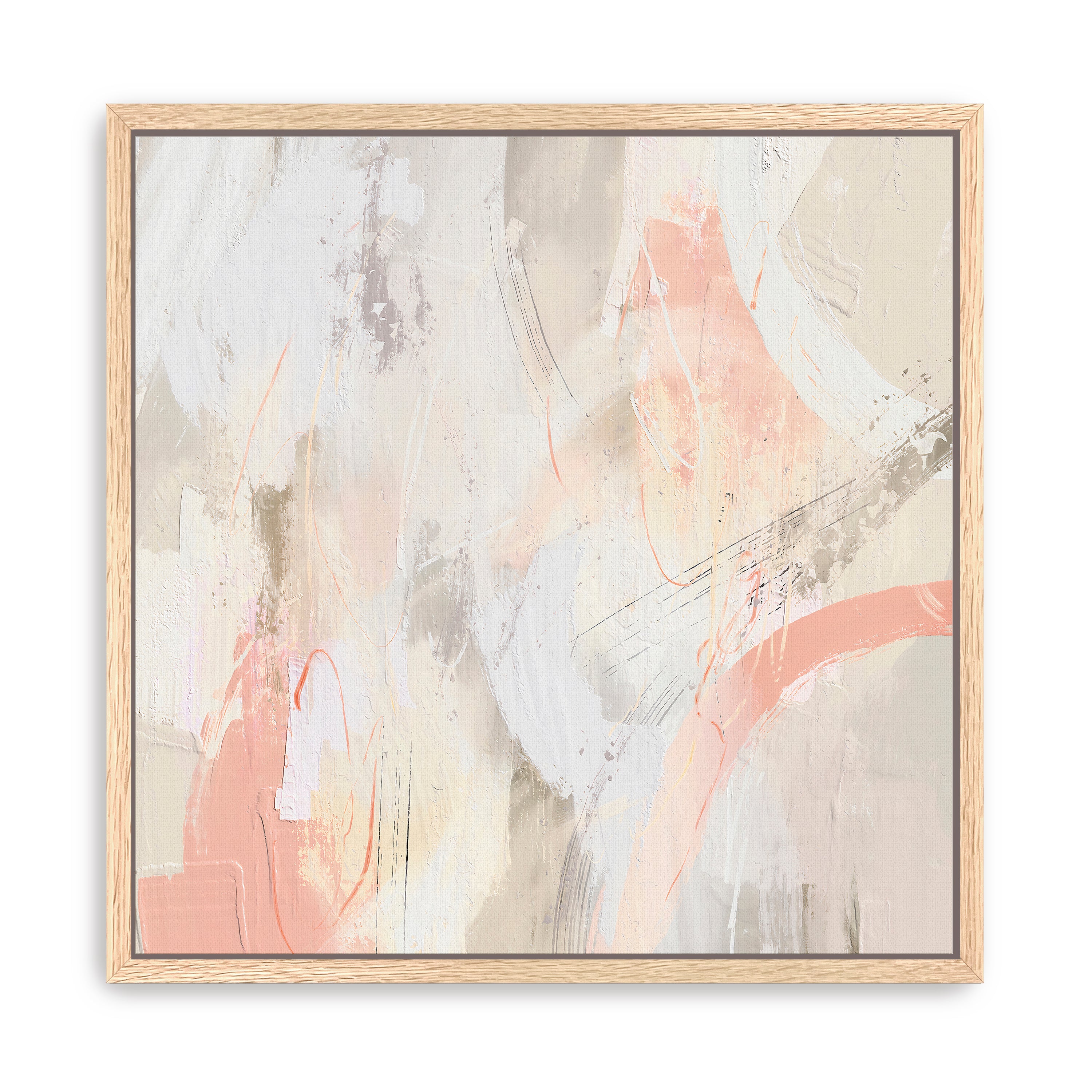 Peach Trail Canvas Giclee