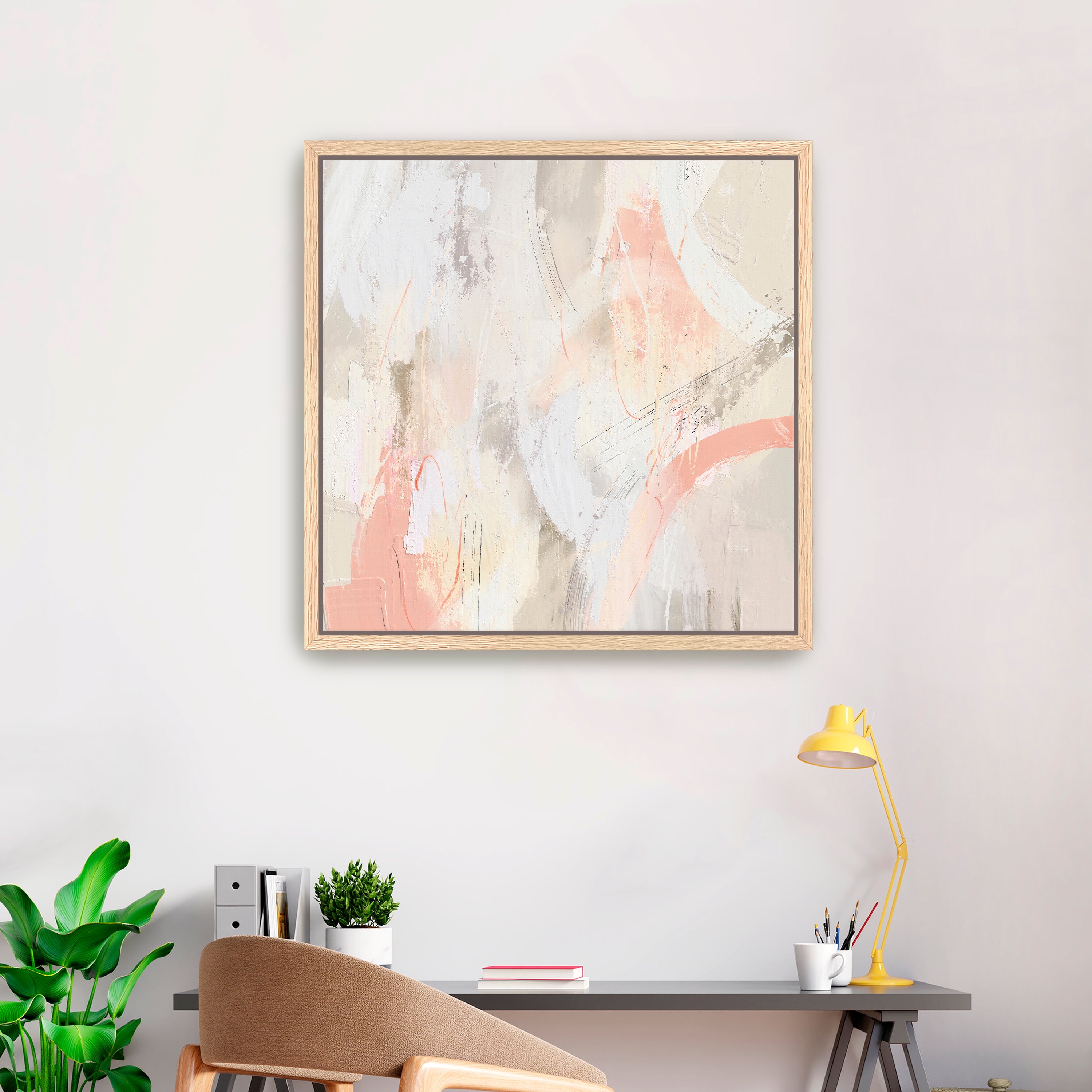 Peach Trail Canvas Giclee