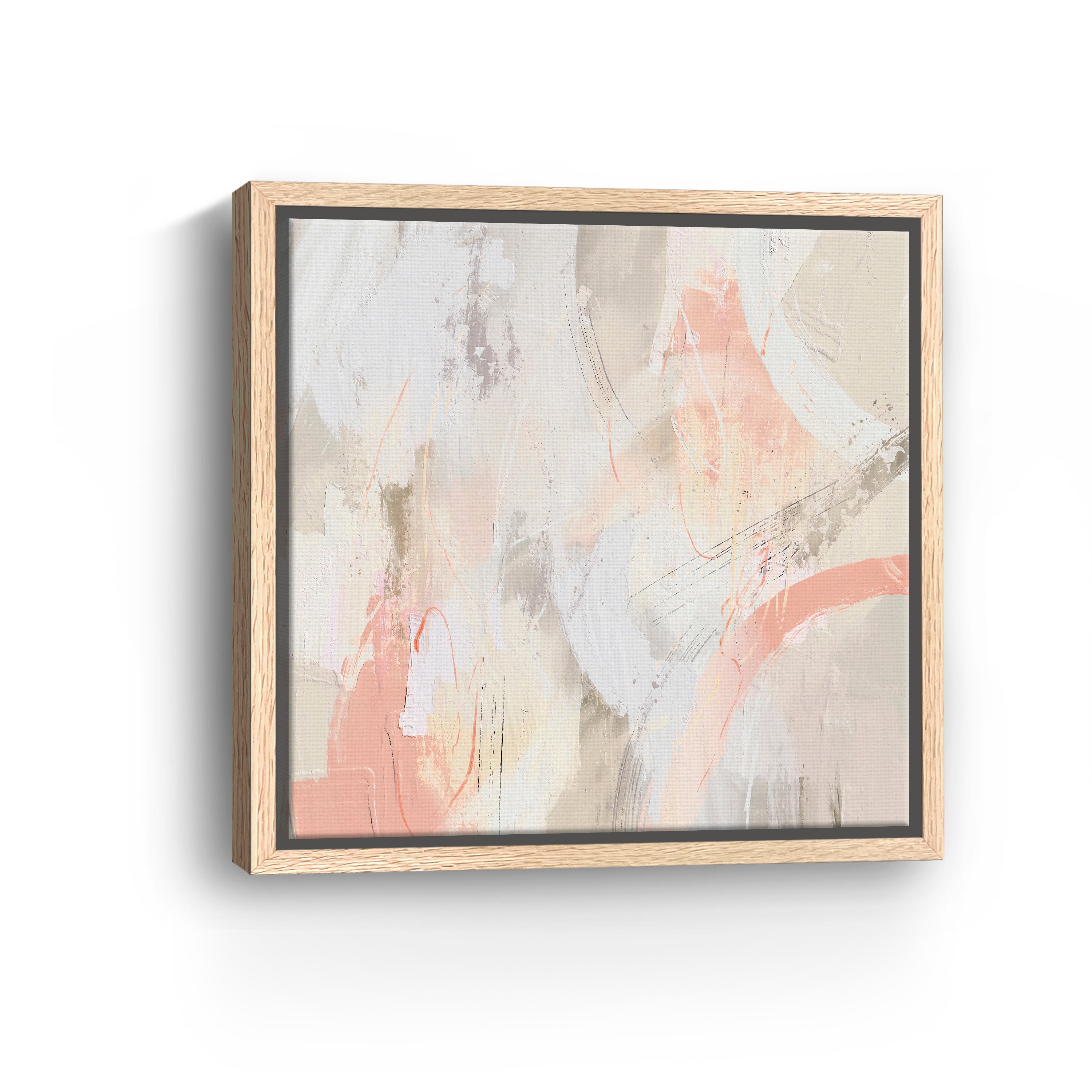 Peach Trail Canvas Giclee
