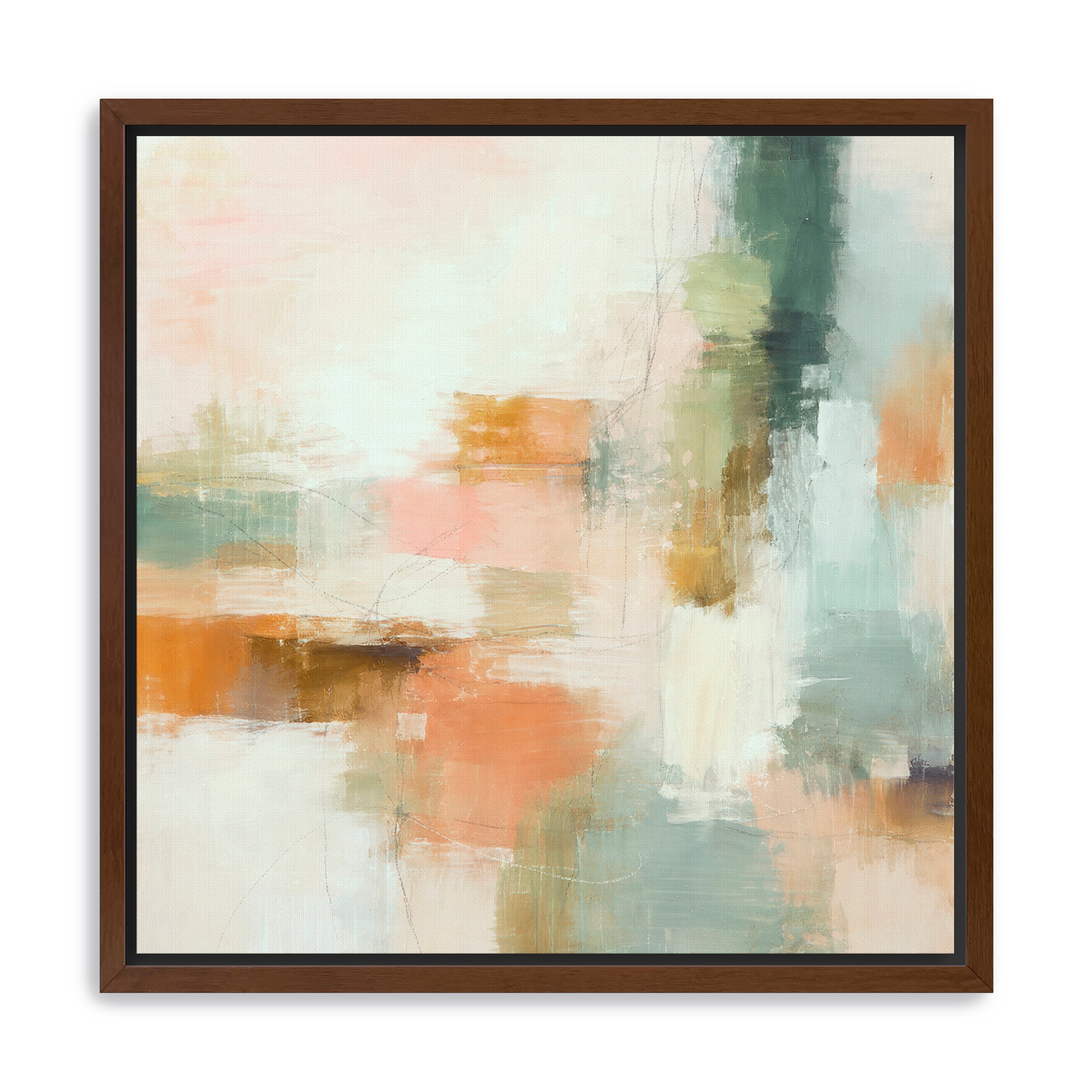 Silent Fields Canvas Giclee