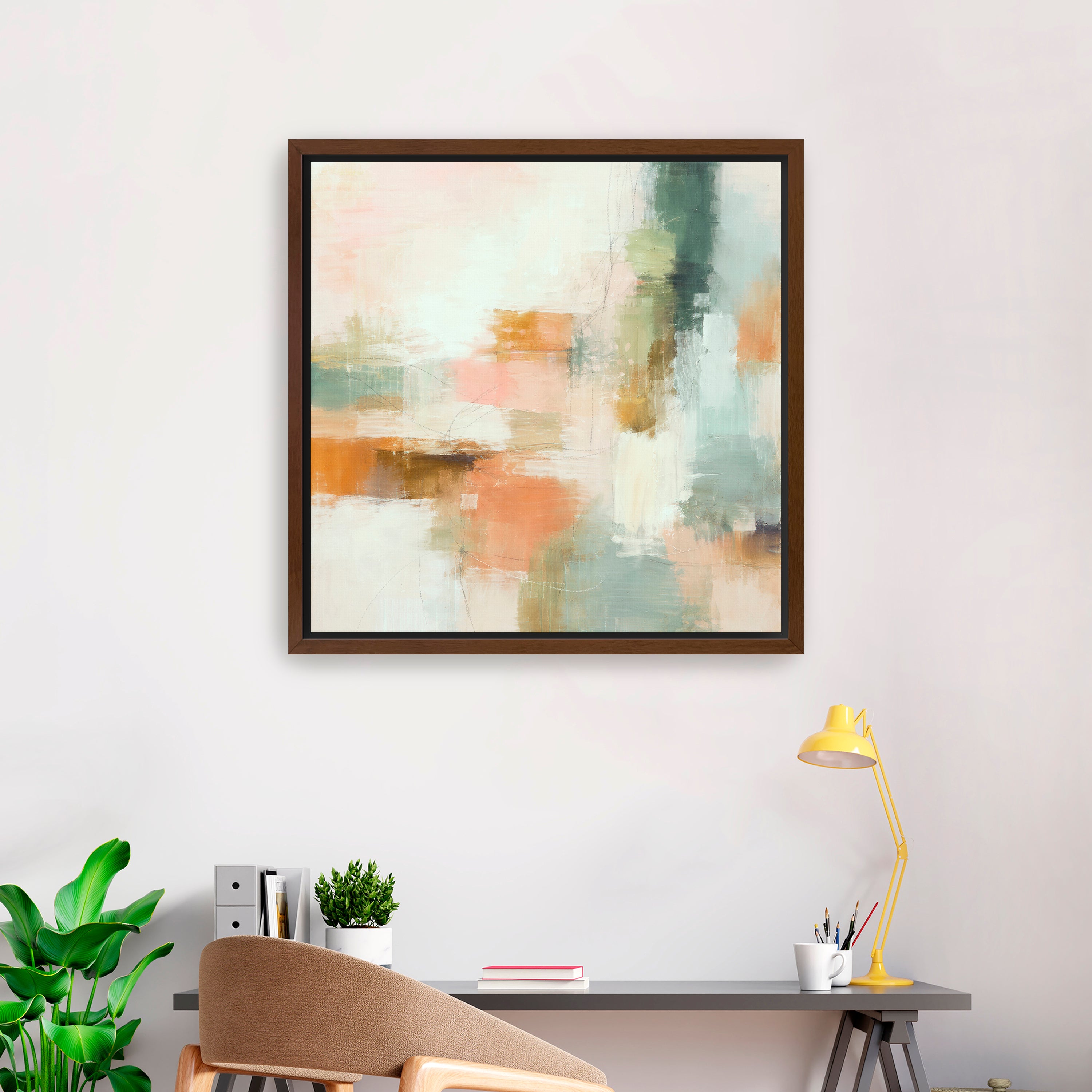 Silent Fields Canvas Giclee