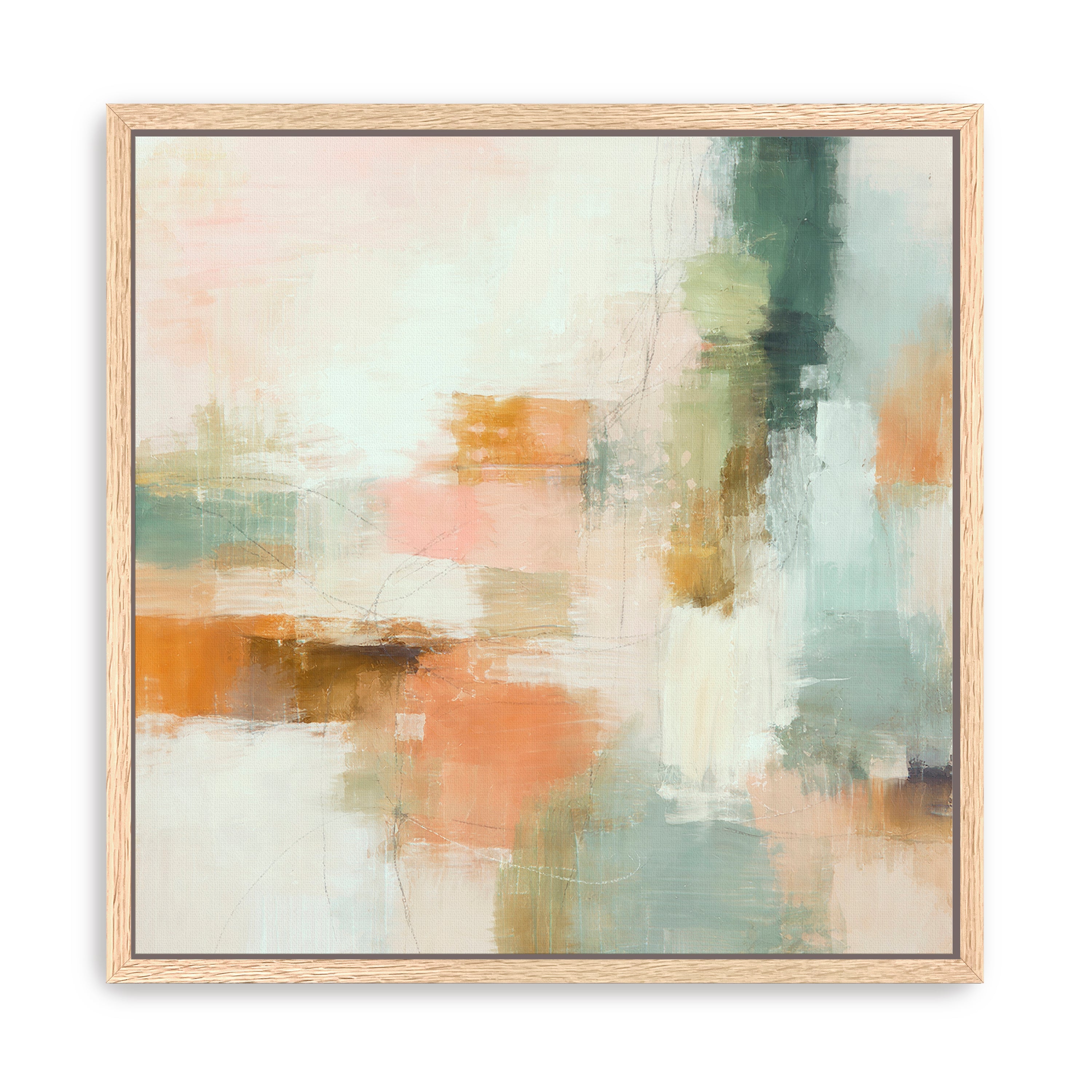 Silent Fields Canvas Giclee