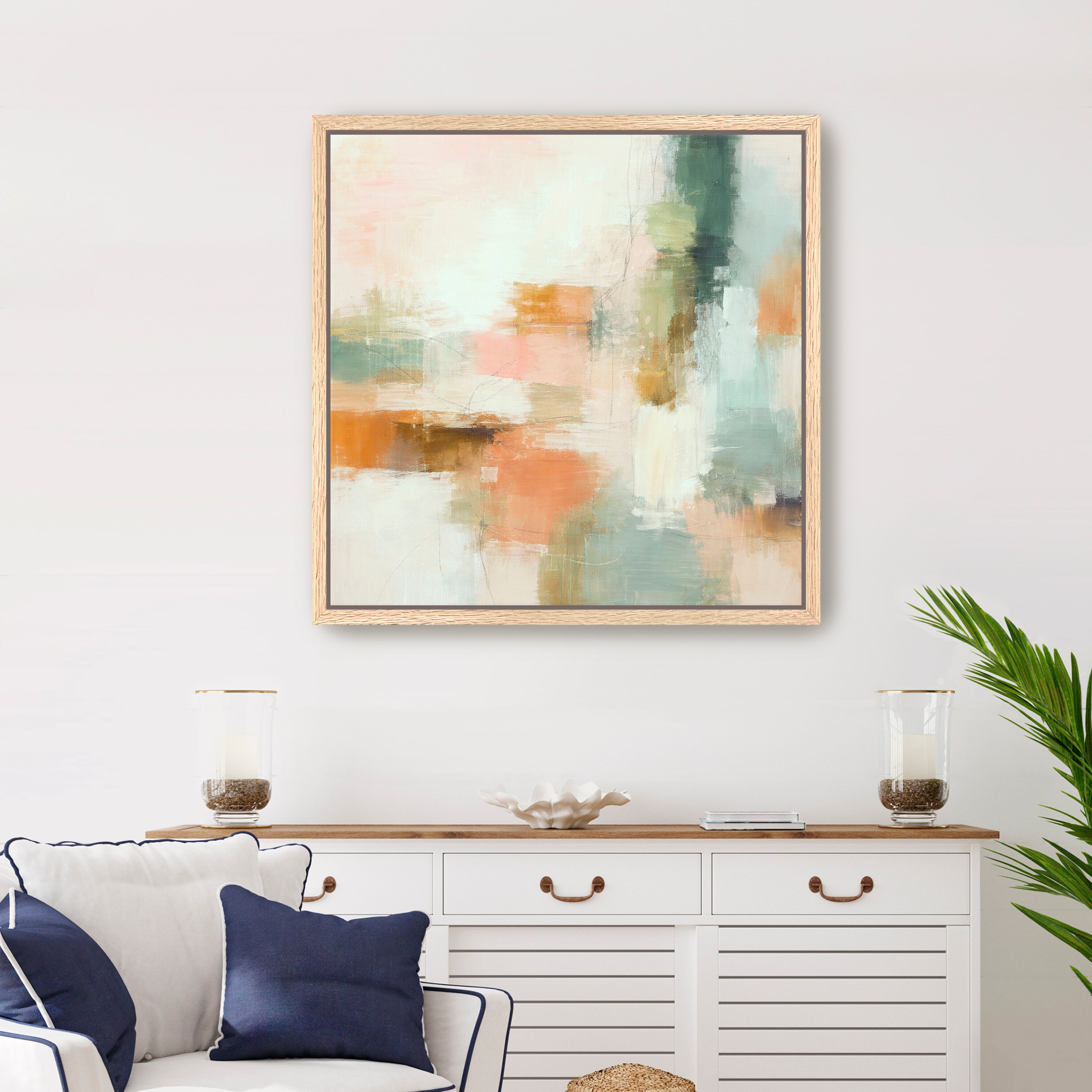 Silent Fields Canvas Giclee