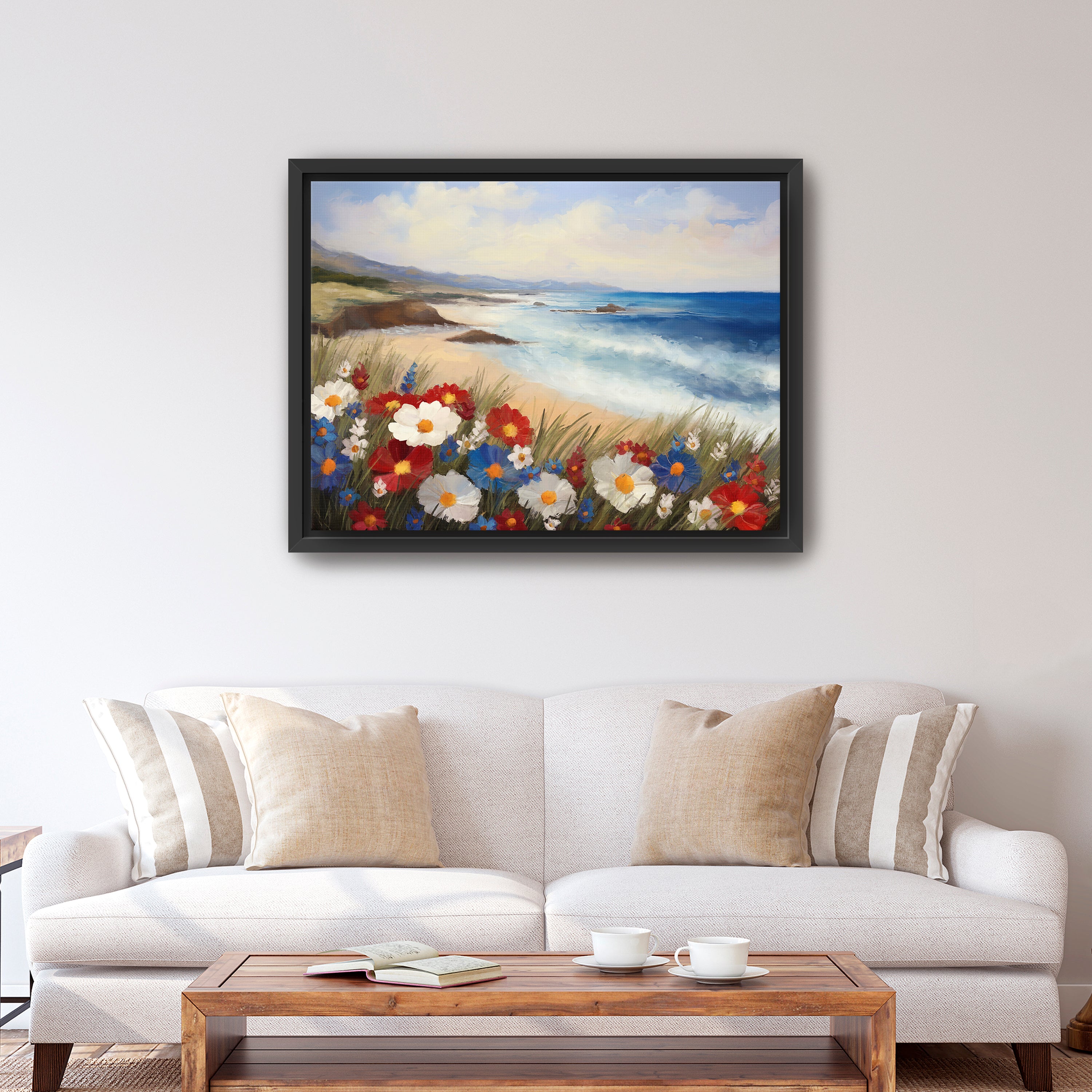 Liberty Shore Canvas Giclee