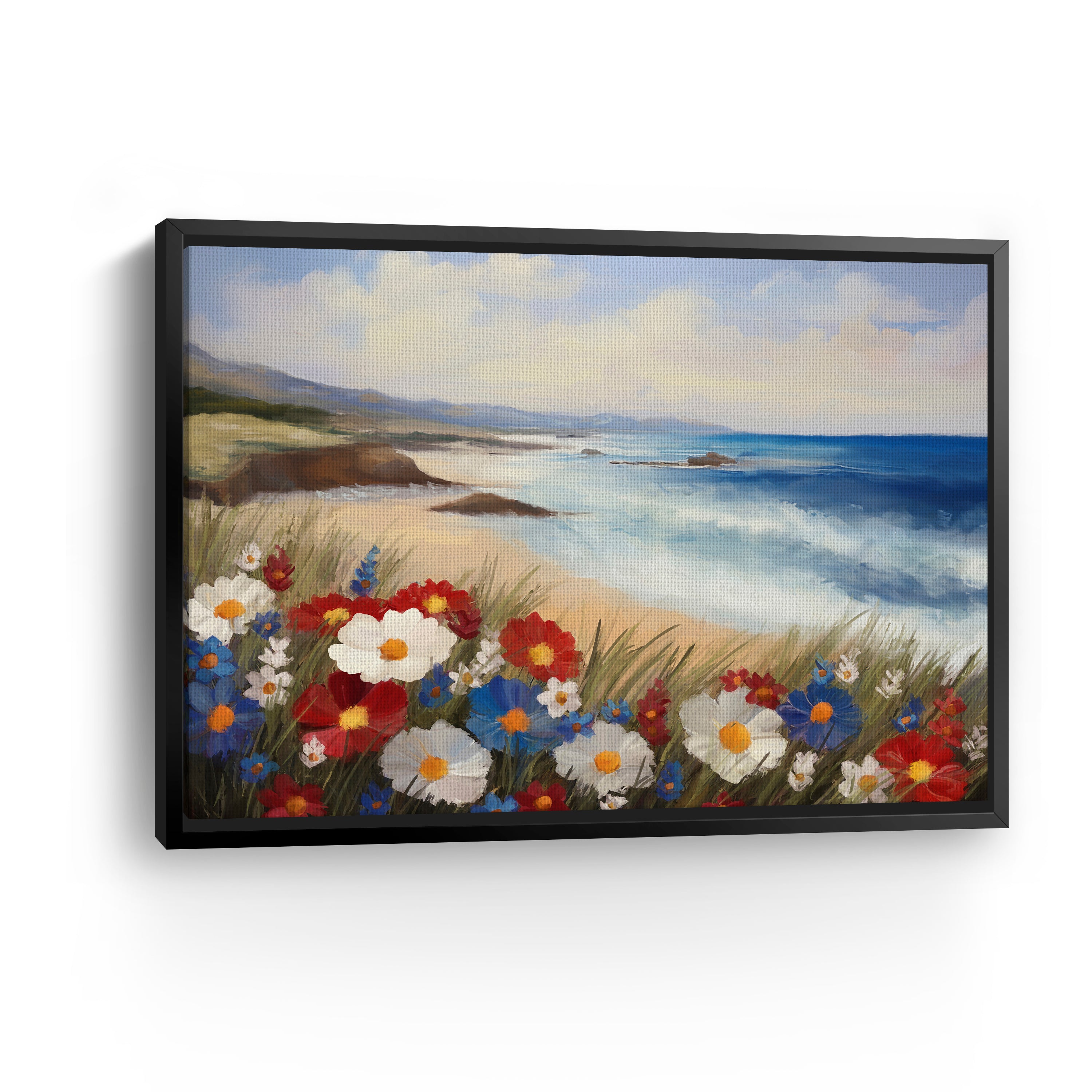 Liberty Shore Canvas Giclee