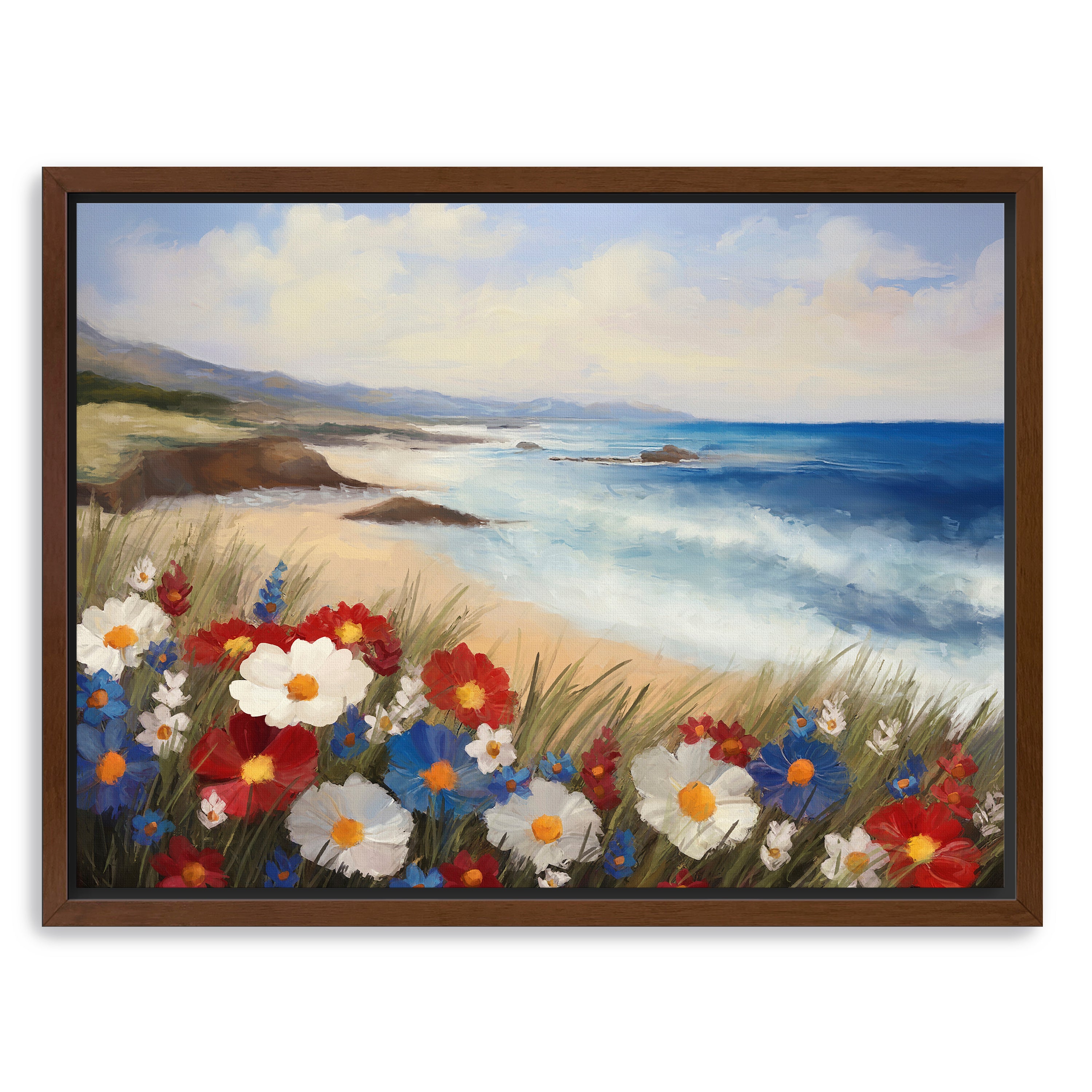 Liberty Shore Canvas Giclee