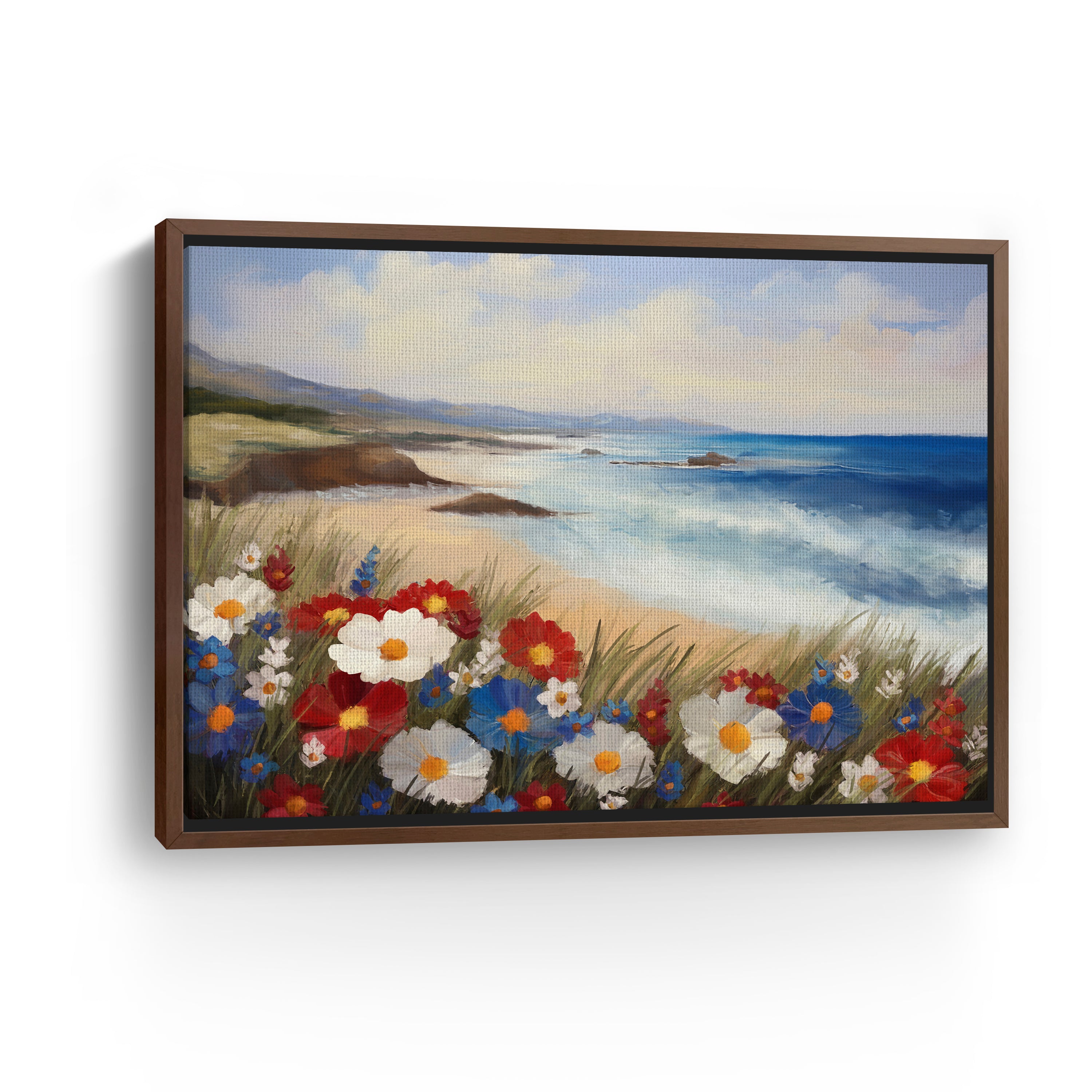 Liberty Shore Canvas Giclee
