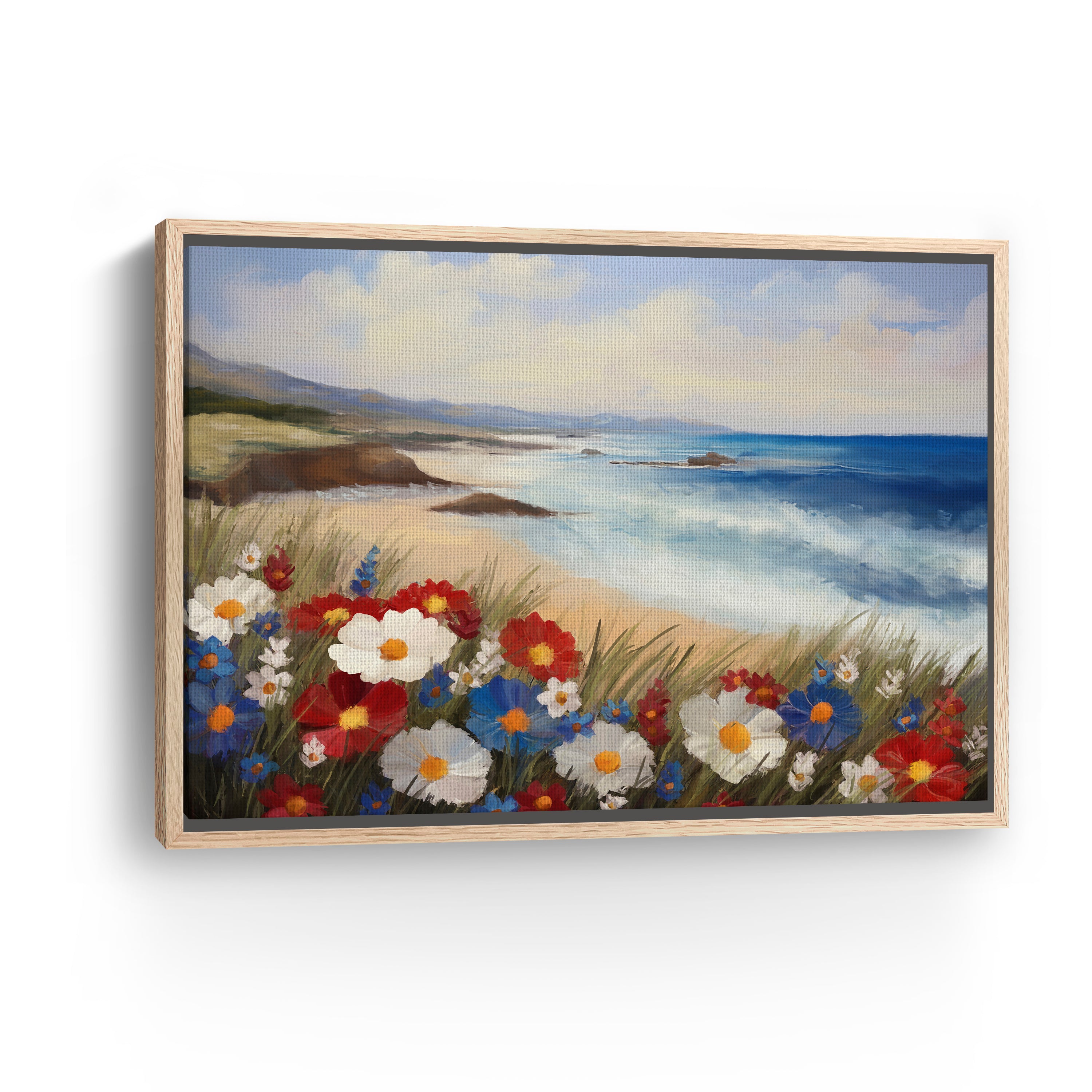 Liberty Shore Canvas Giclee