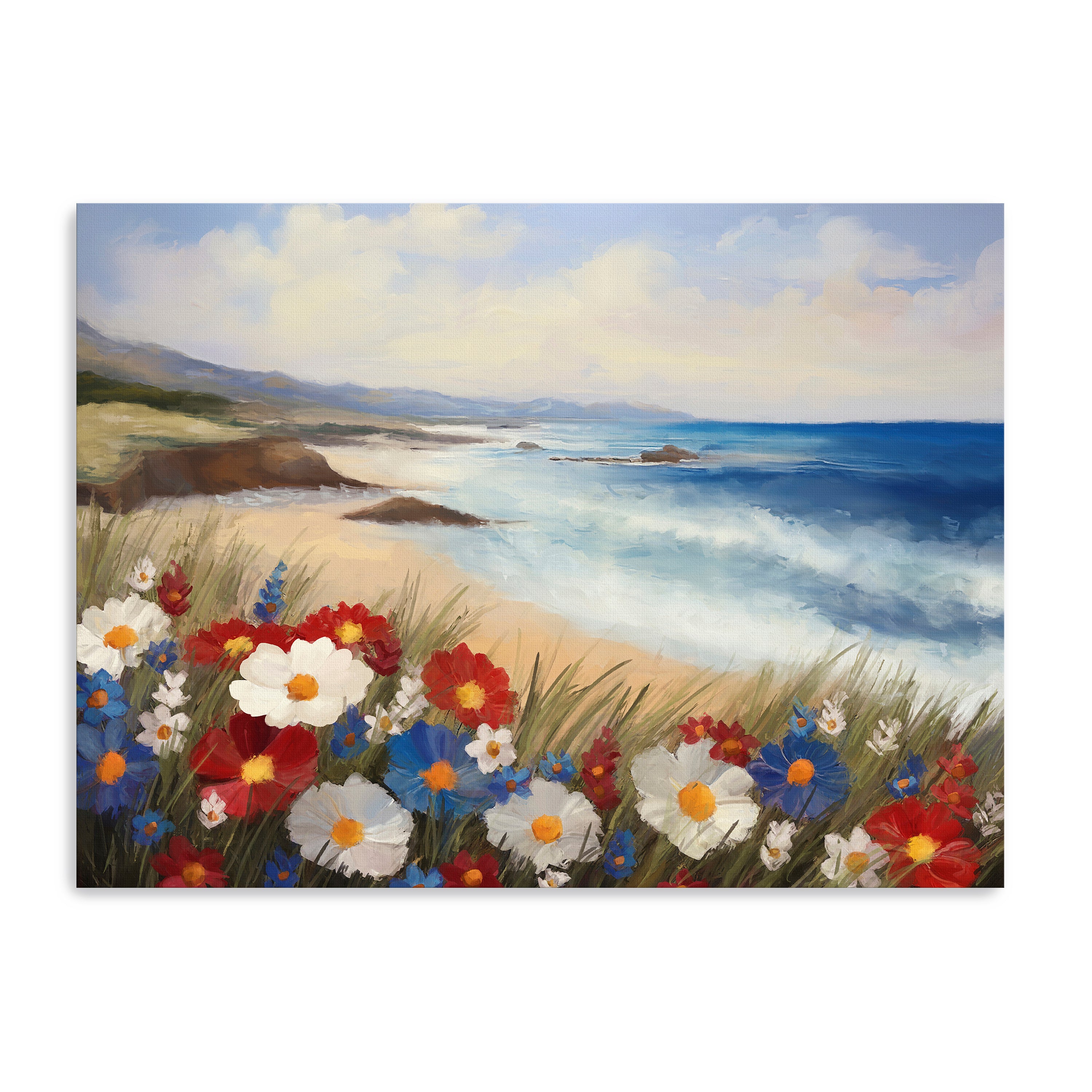 Liberty Shore Canvas Giclee