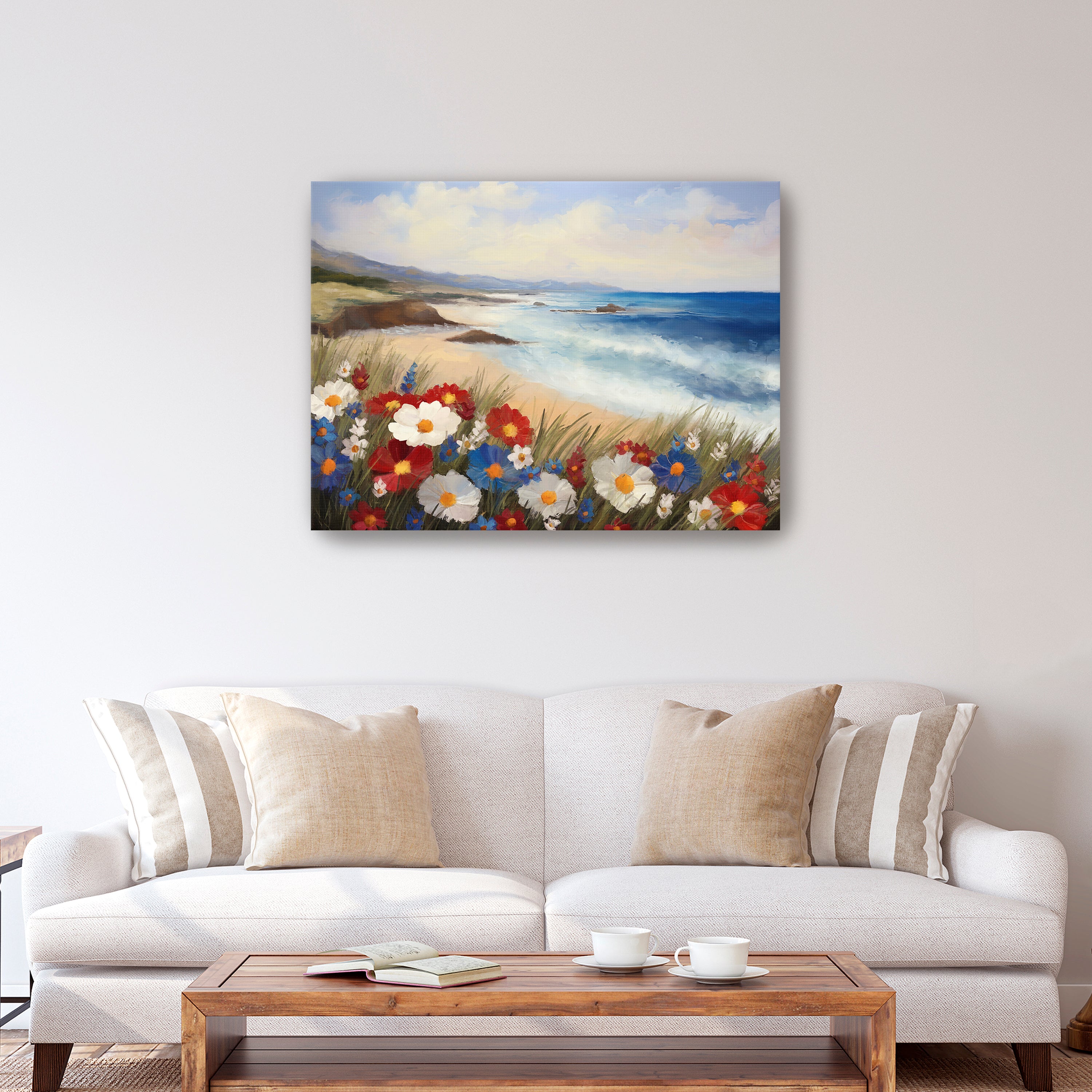 Liberty Shore Canvas Giclee