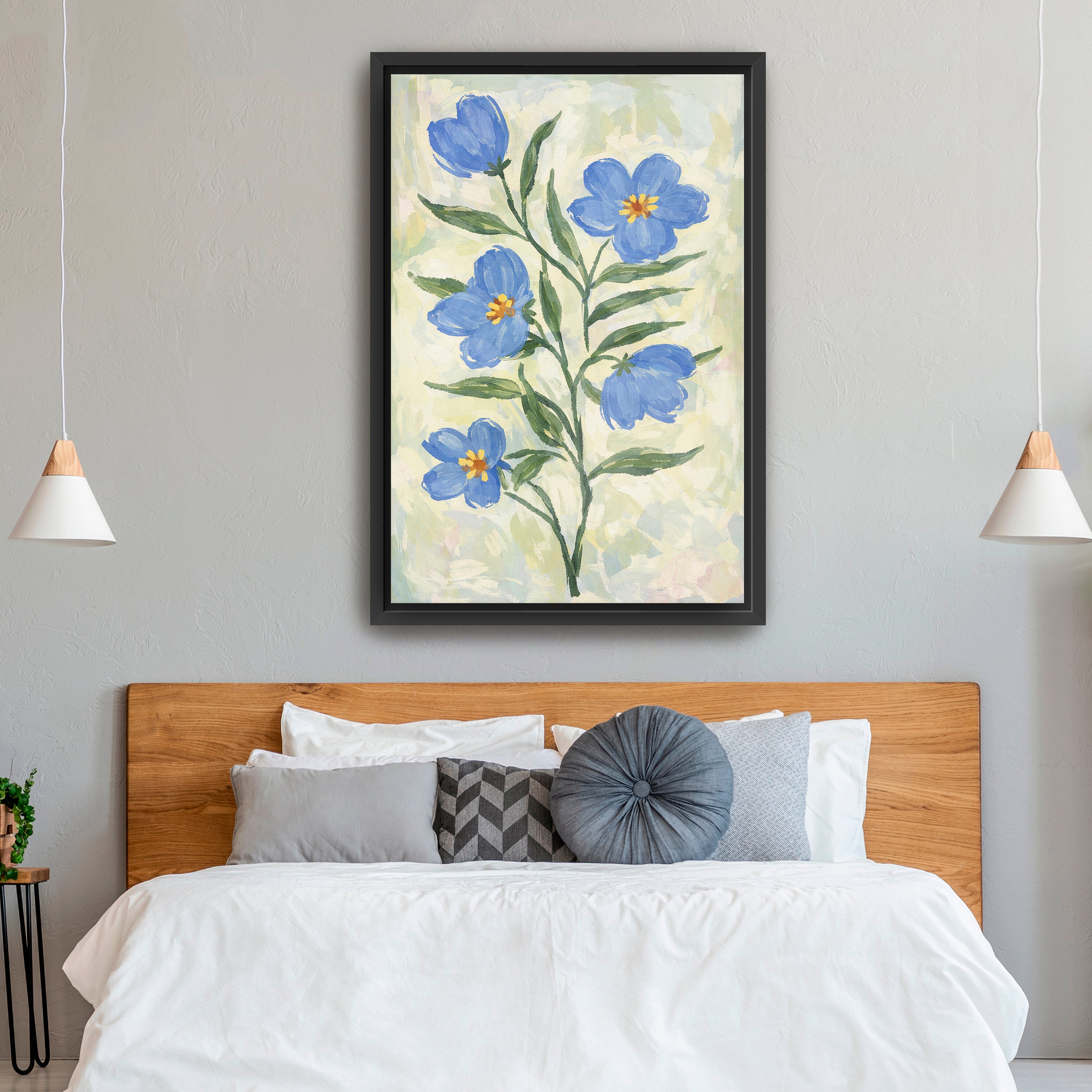 Whispering Blues Canvas Giclee