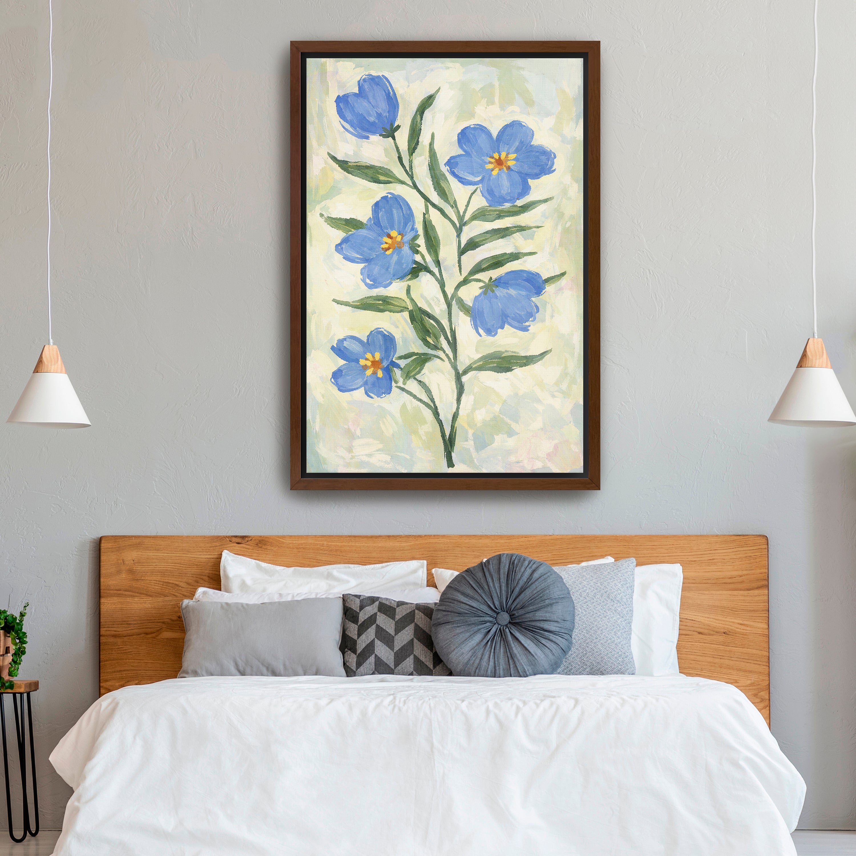 Whispering Blues Canvas Giclee