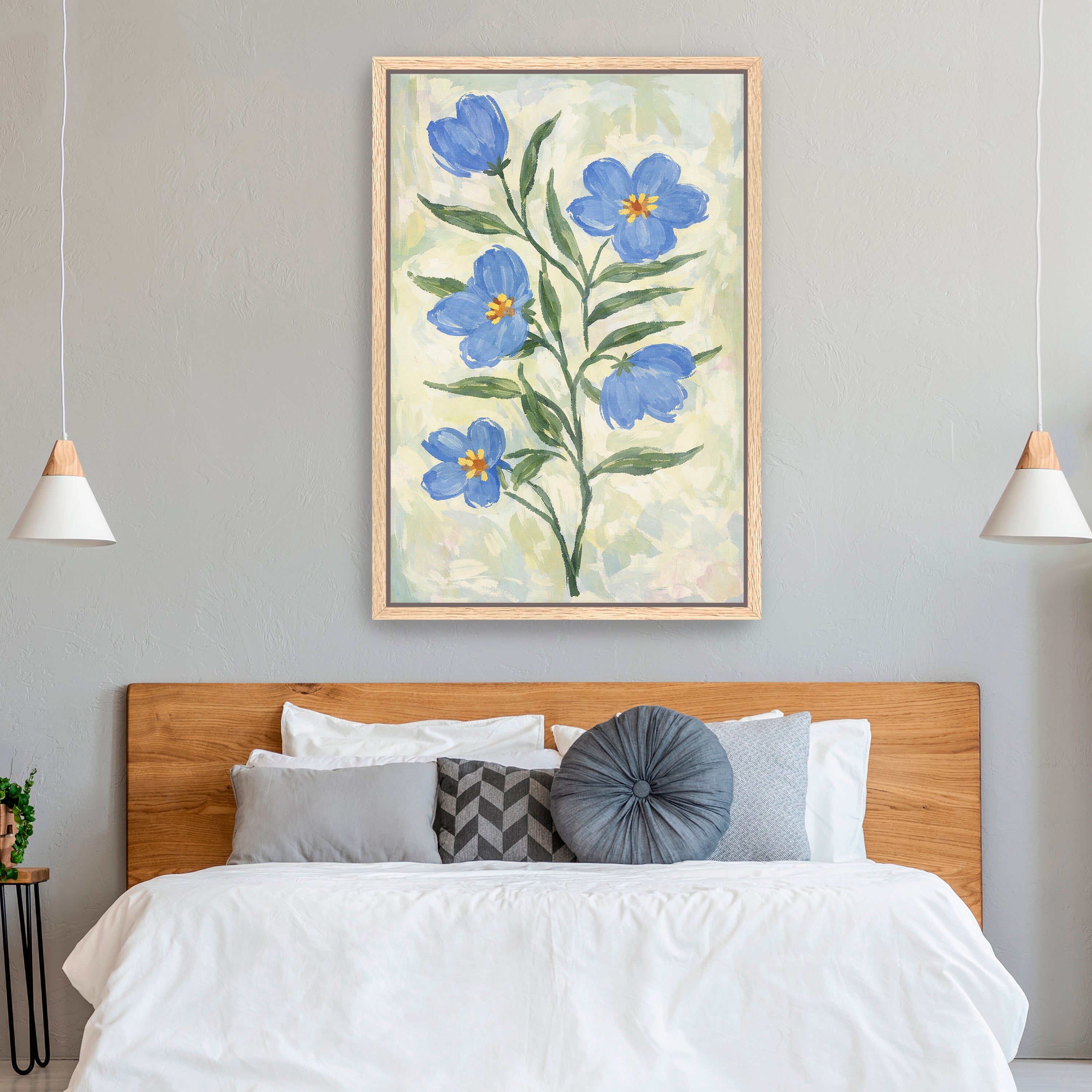 Whispering Blues Canvas Giclee