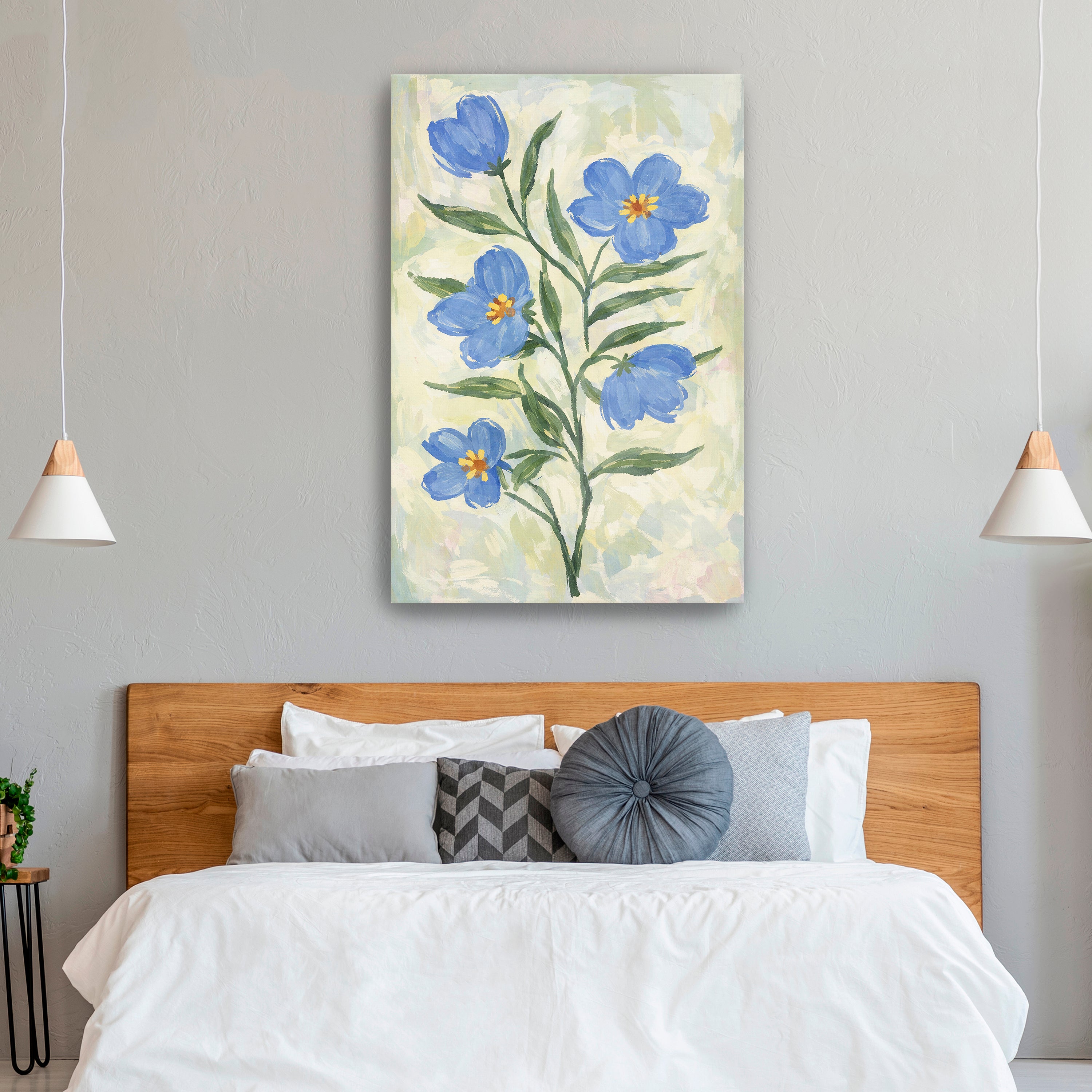 Whispering Blues Canvas Giclee