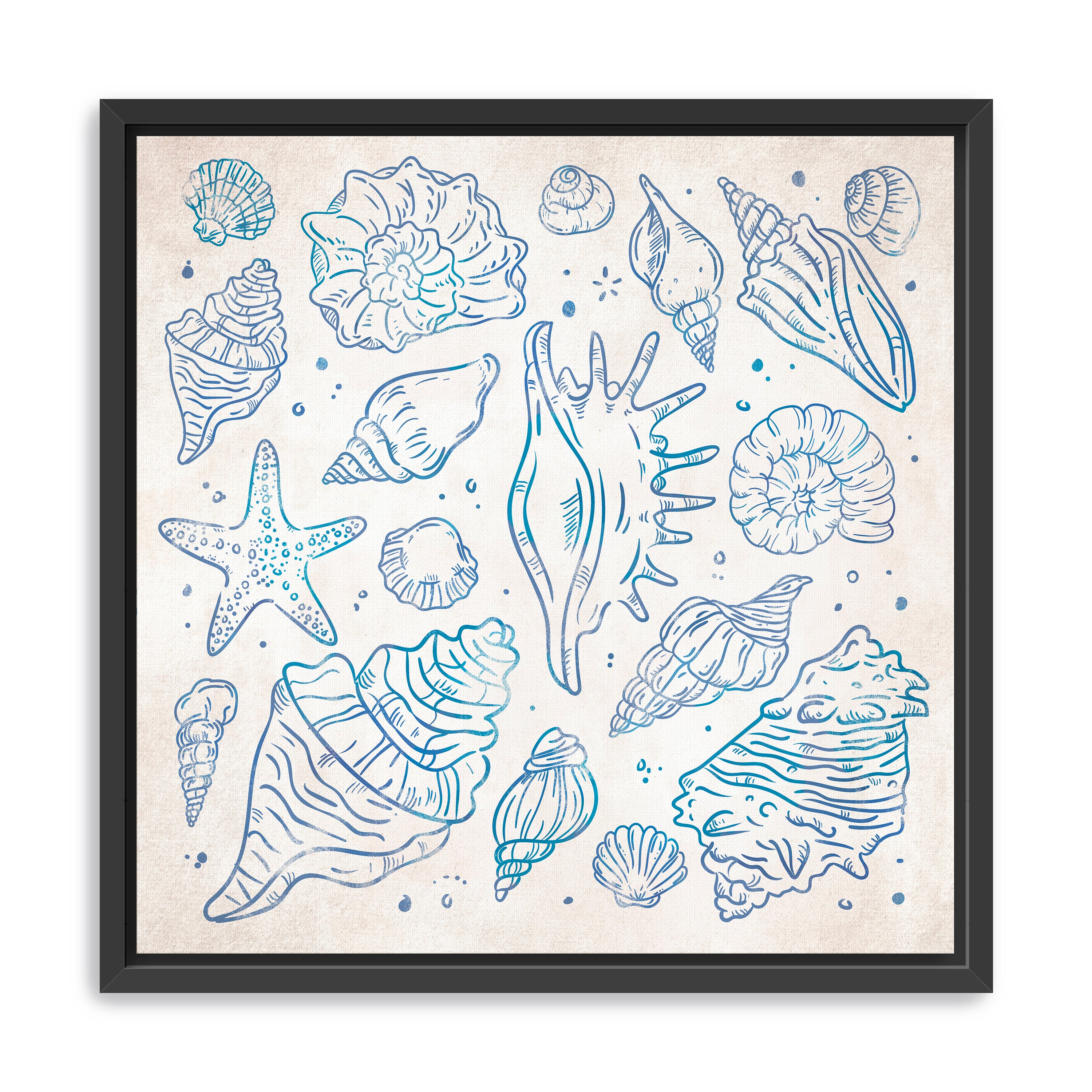 Sea Shells I Canvas Giclee