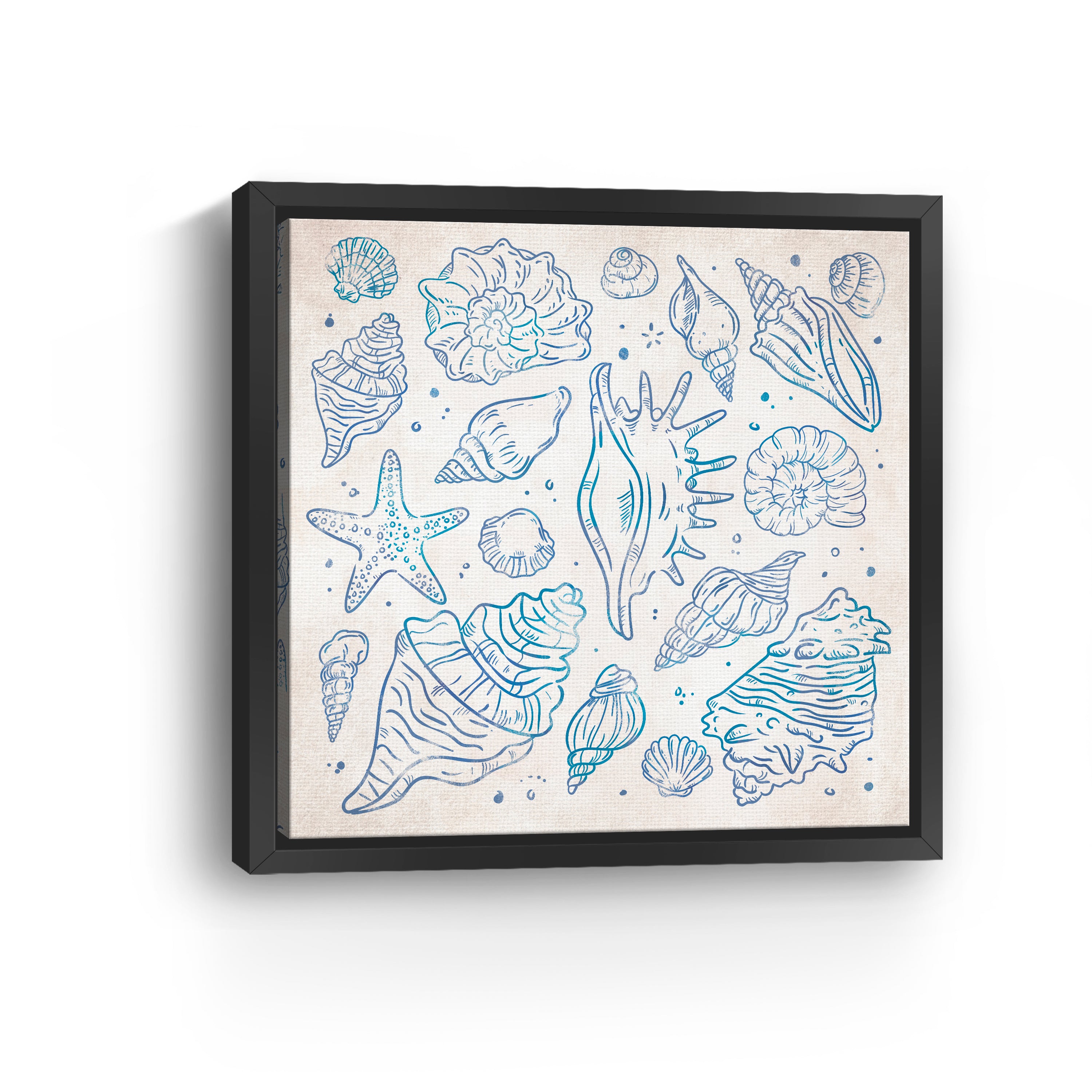 Sea Shells I Canvas Giclee