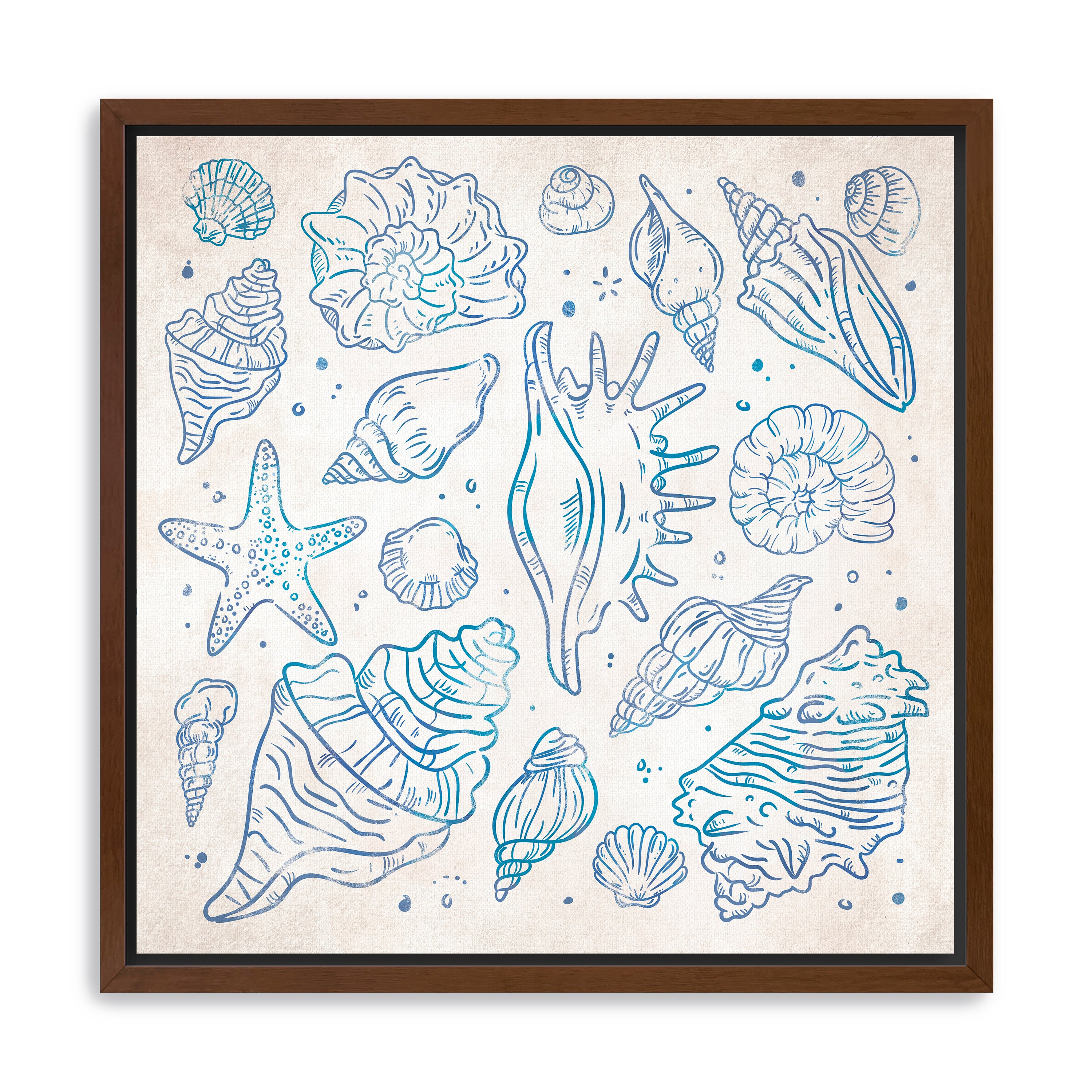 Sea Shells I Canvas Giclee