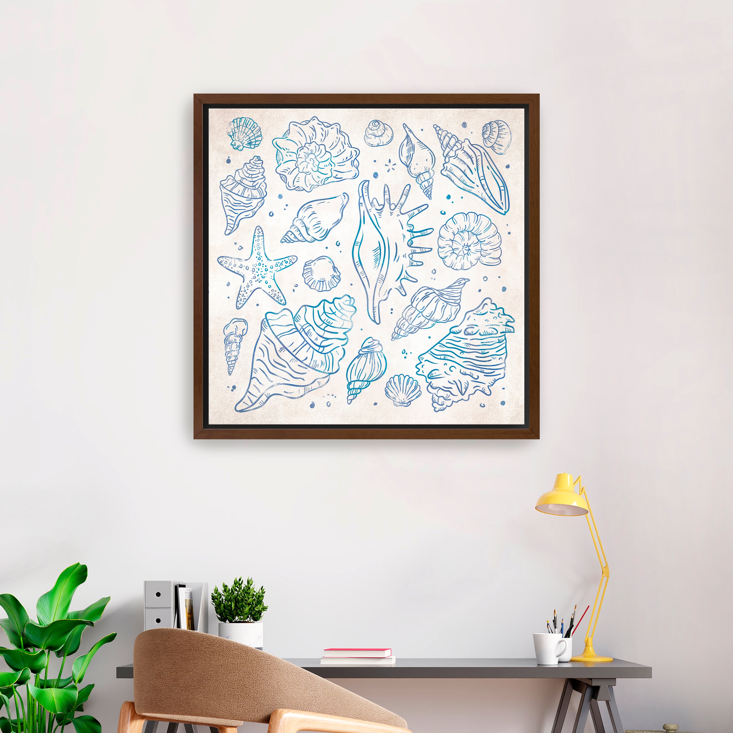 Sea Shells I Canvas Giclee