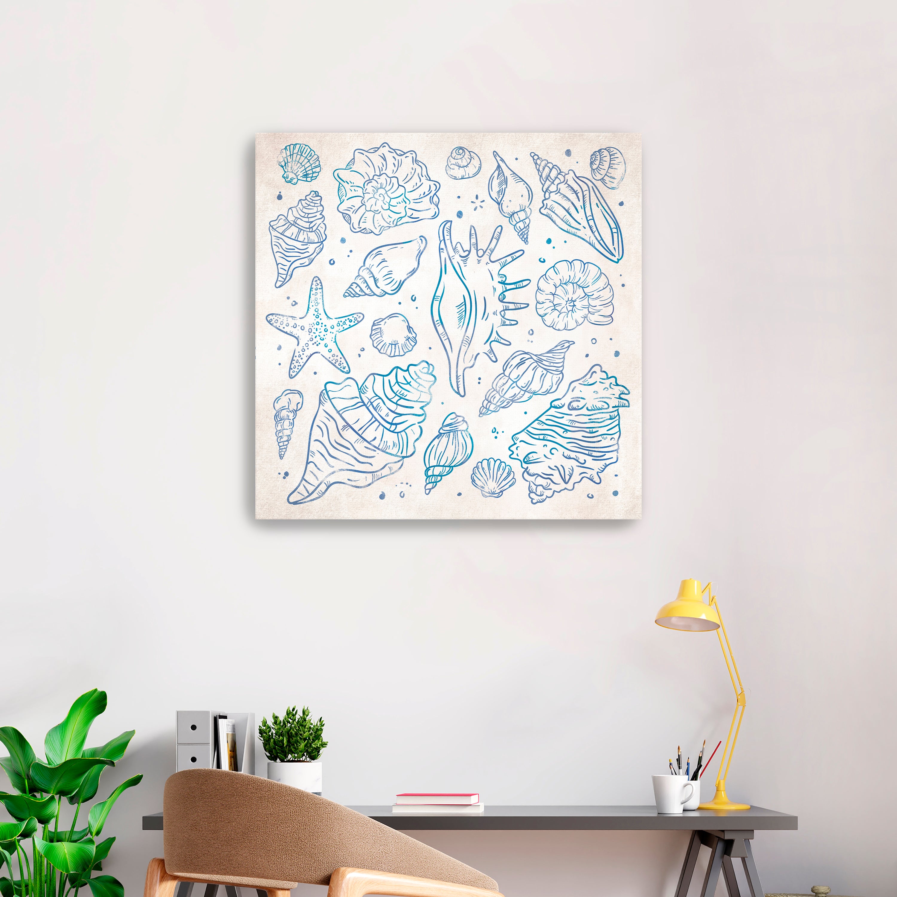 Sea Shells I Canvas Giclee