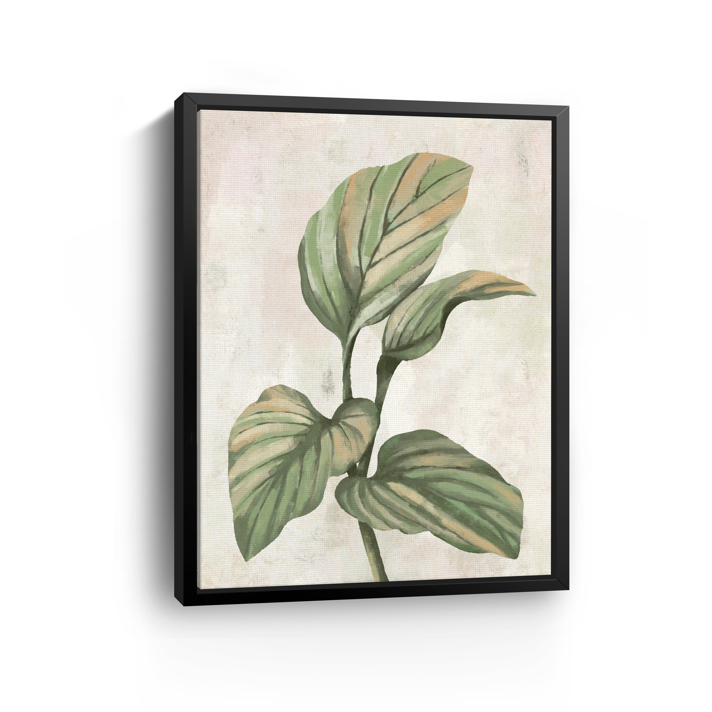 Tropical Leaves Canvas Giclee