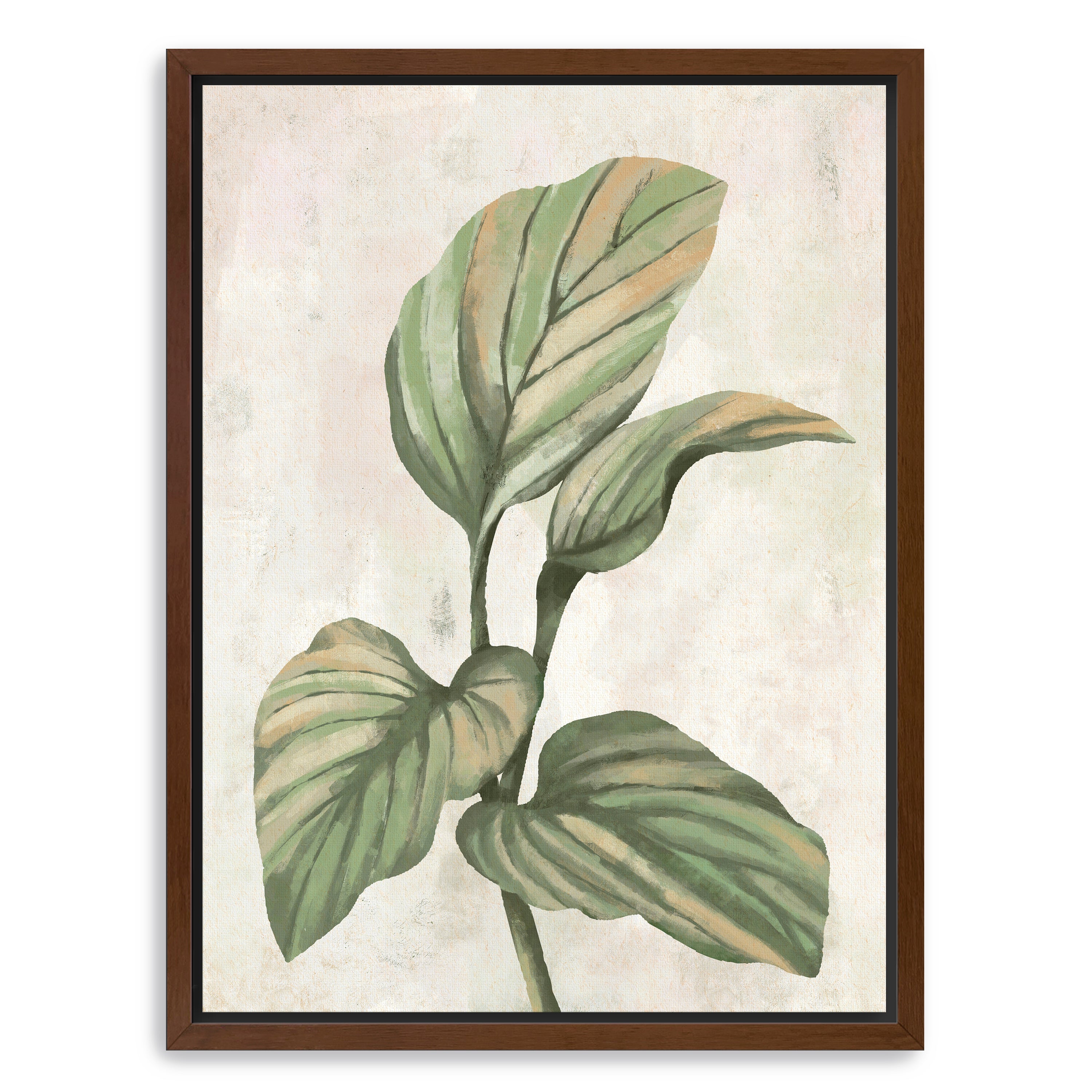 Tropical Leaves Canvas Giclee