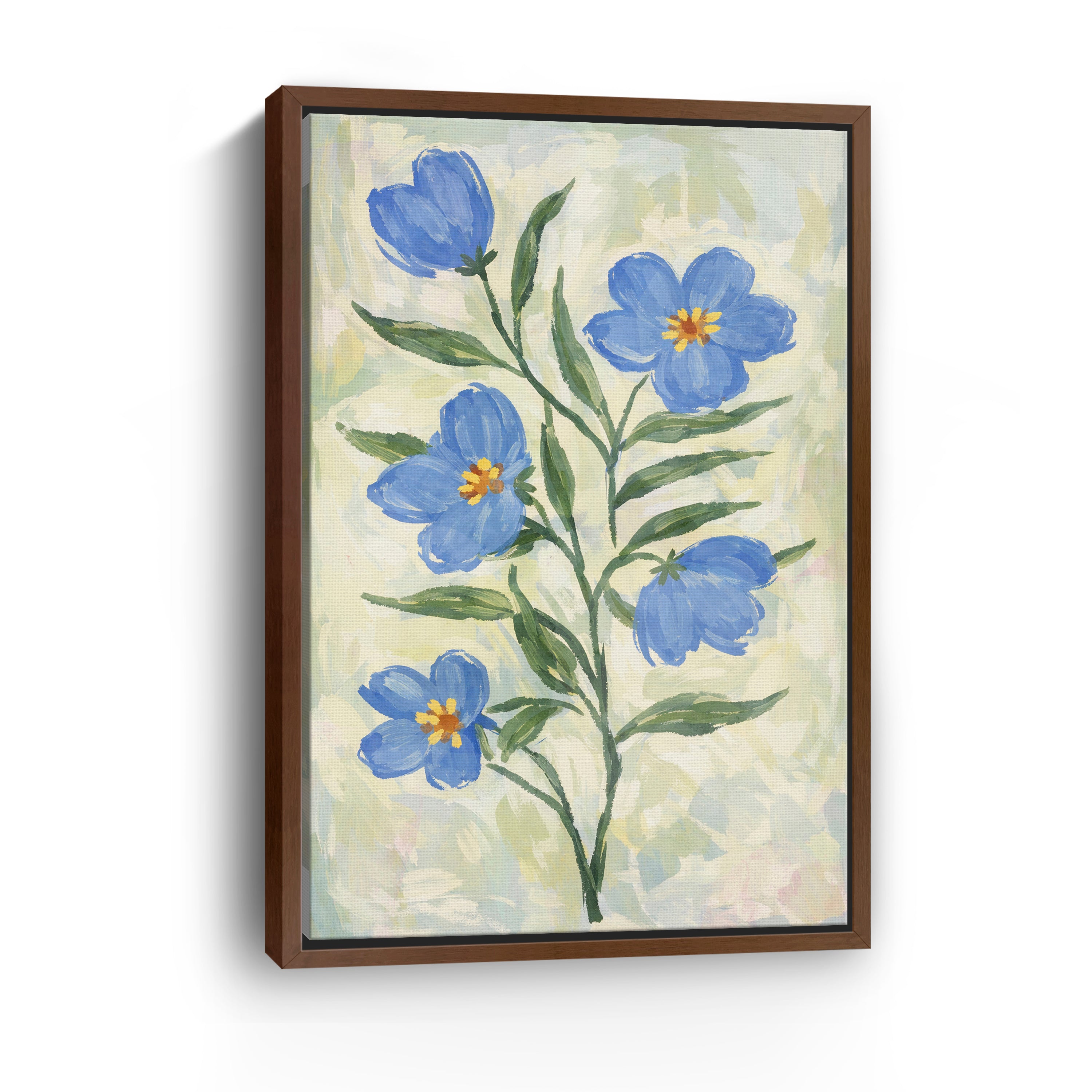 Tropical Leaves Canvas Giclee