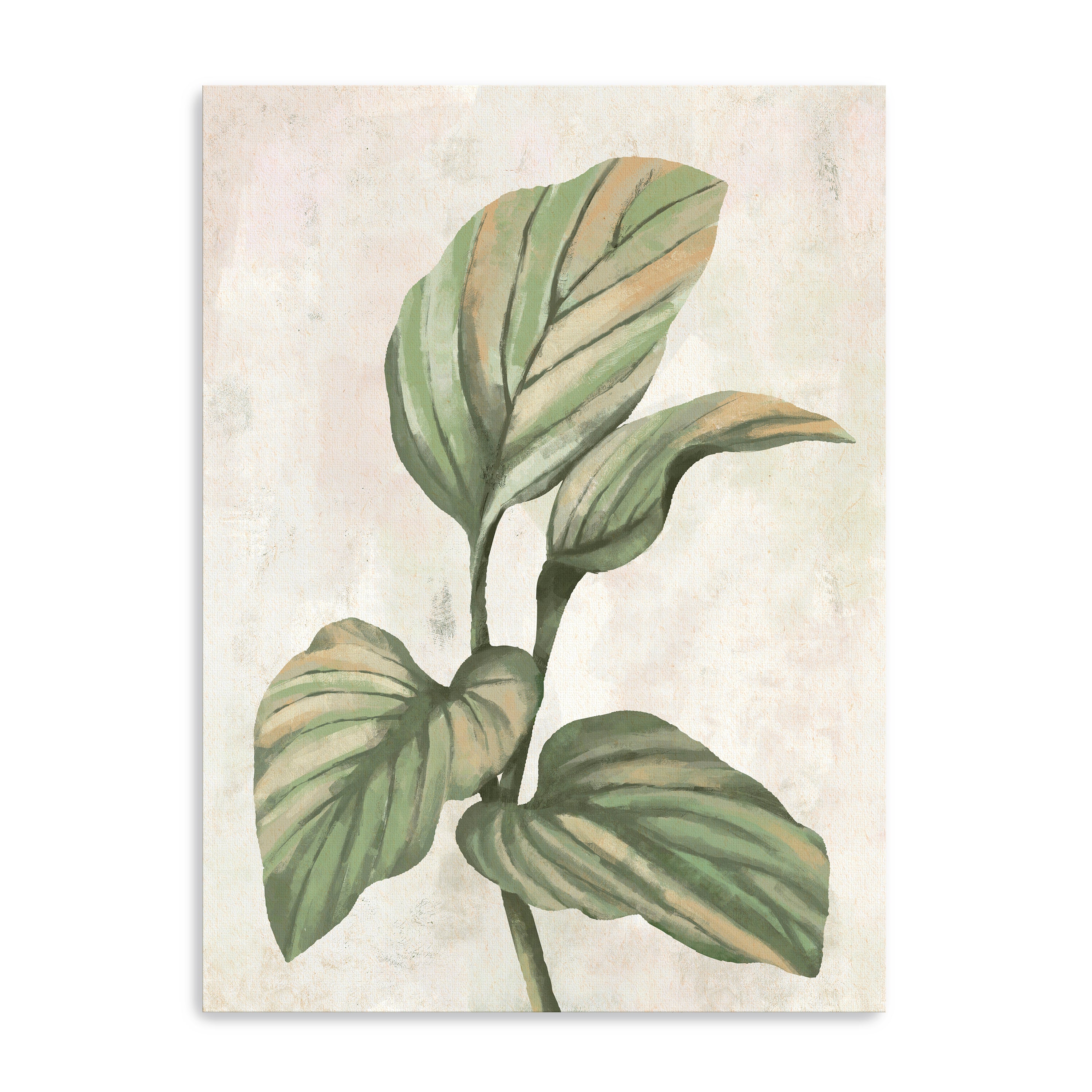 Tropical Leaves Canvas Giclee