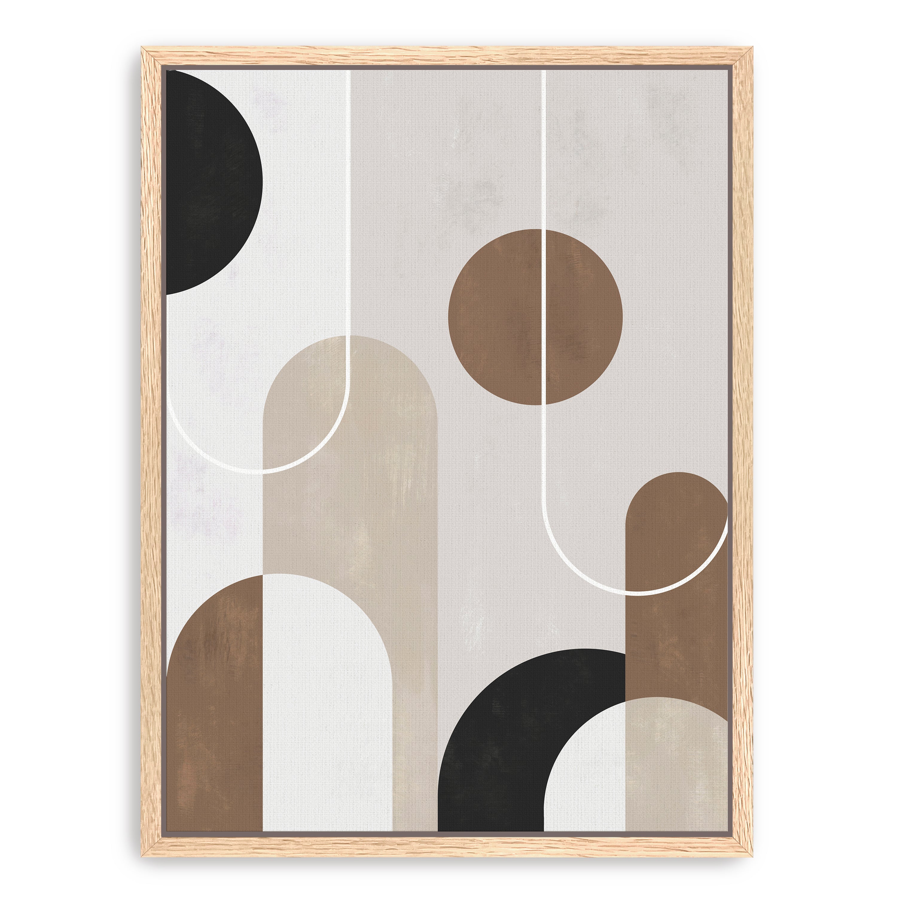 Minimalism Mountains Canvas Giclee