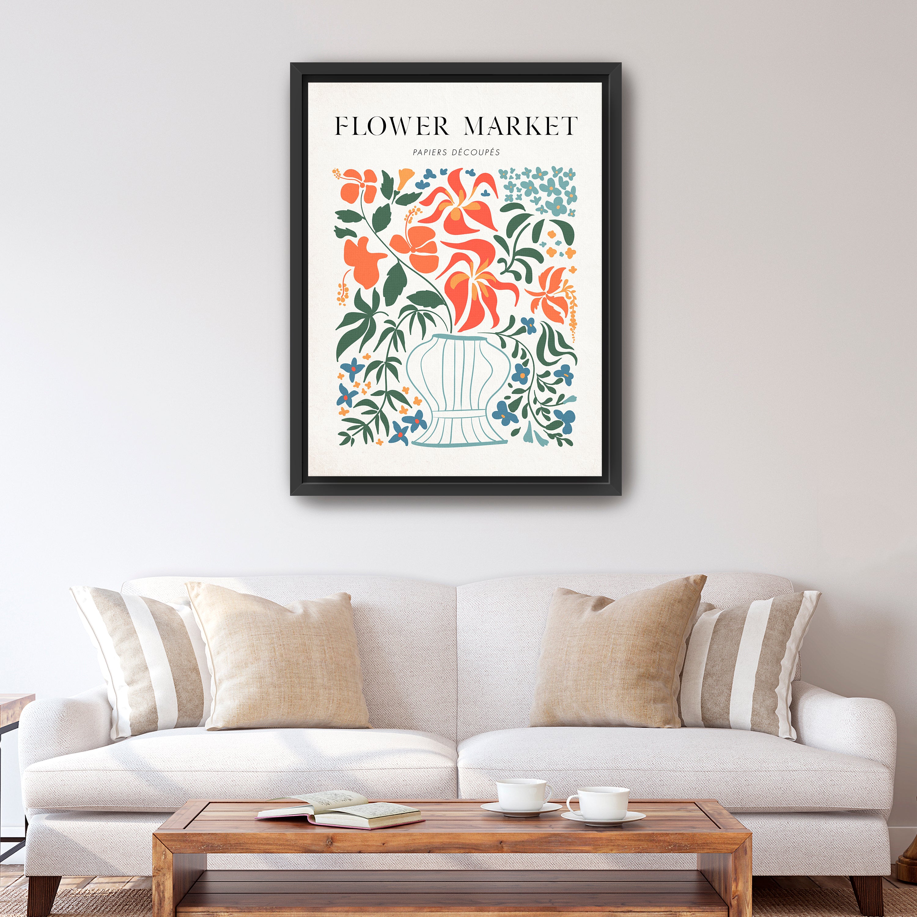 Flower pot Matisse Canvas Giclee Wall Art