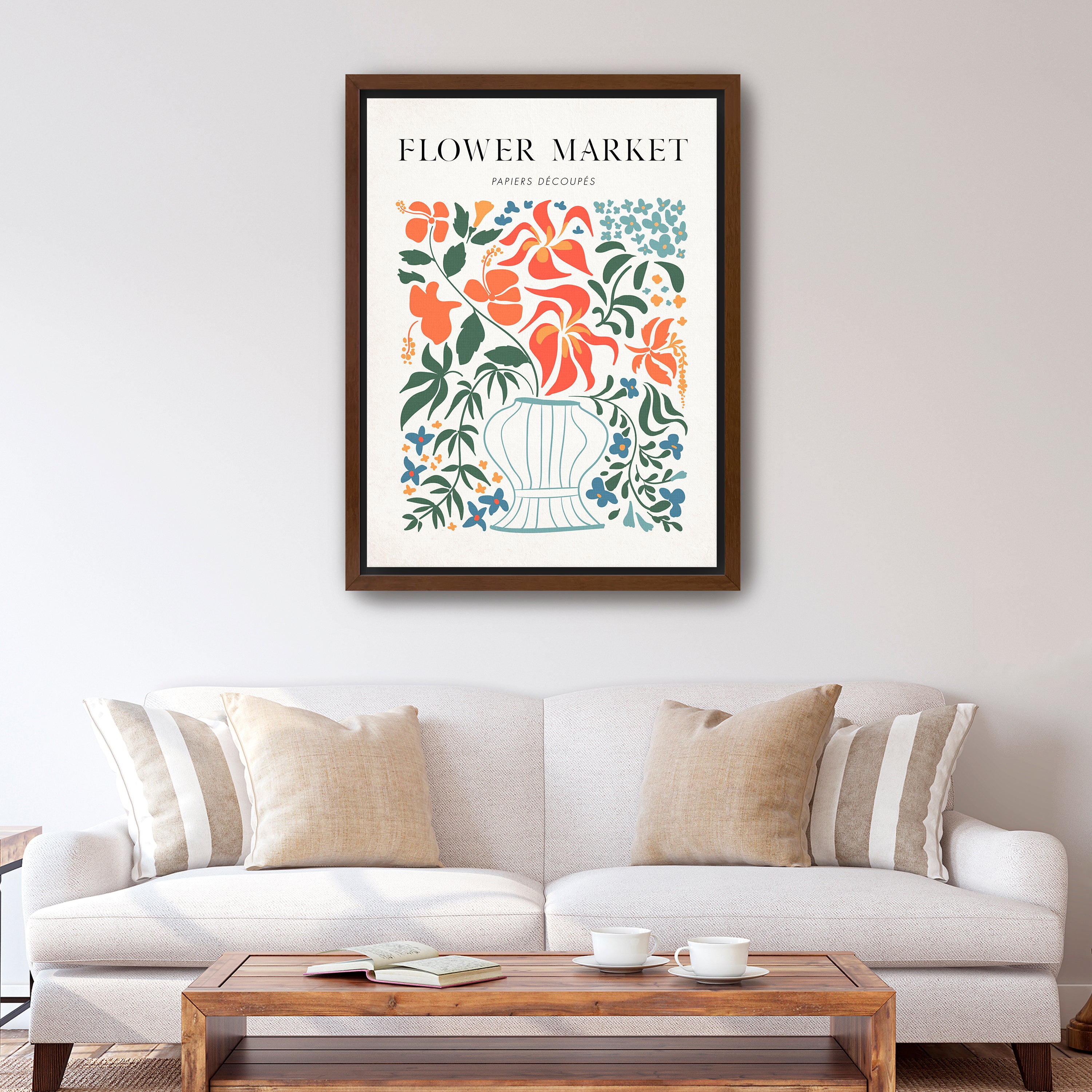 Flower pot Matisse Canvas Giclee Wall Art