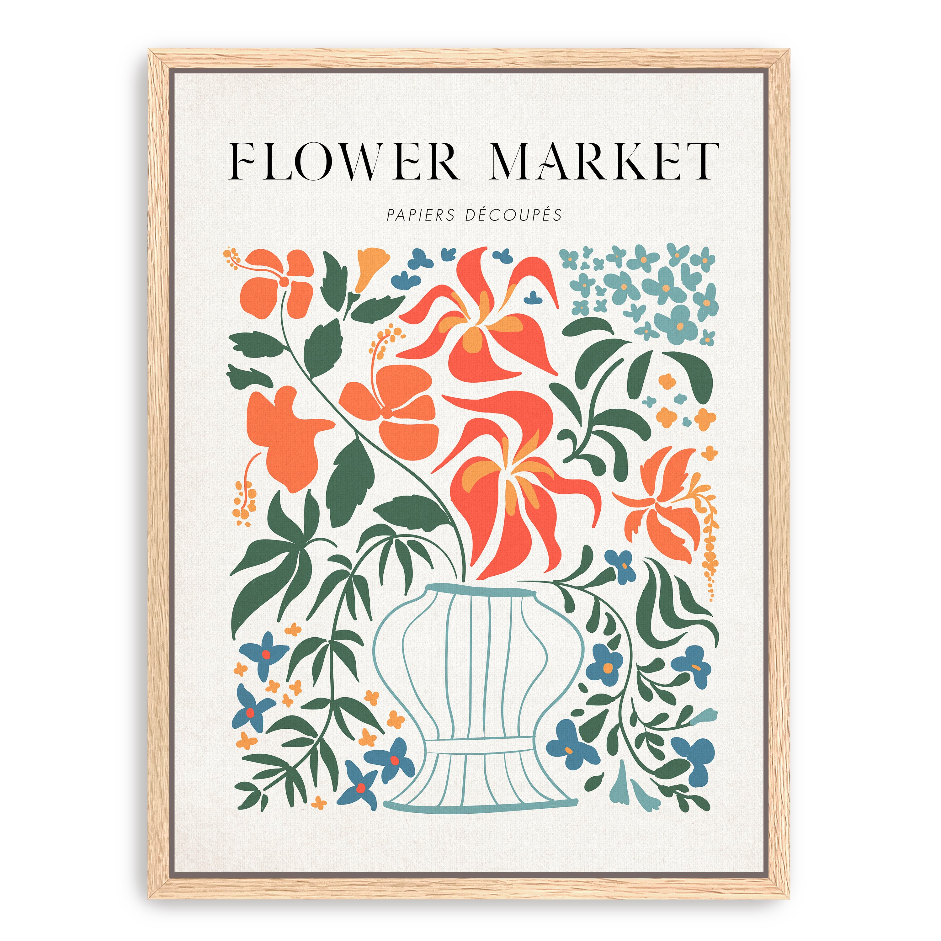 Flower pot Matisse Canvas Giclee Wall Art