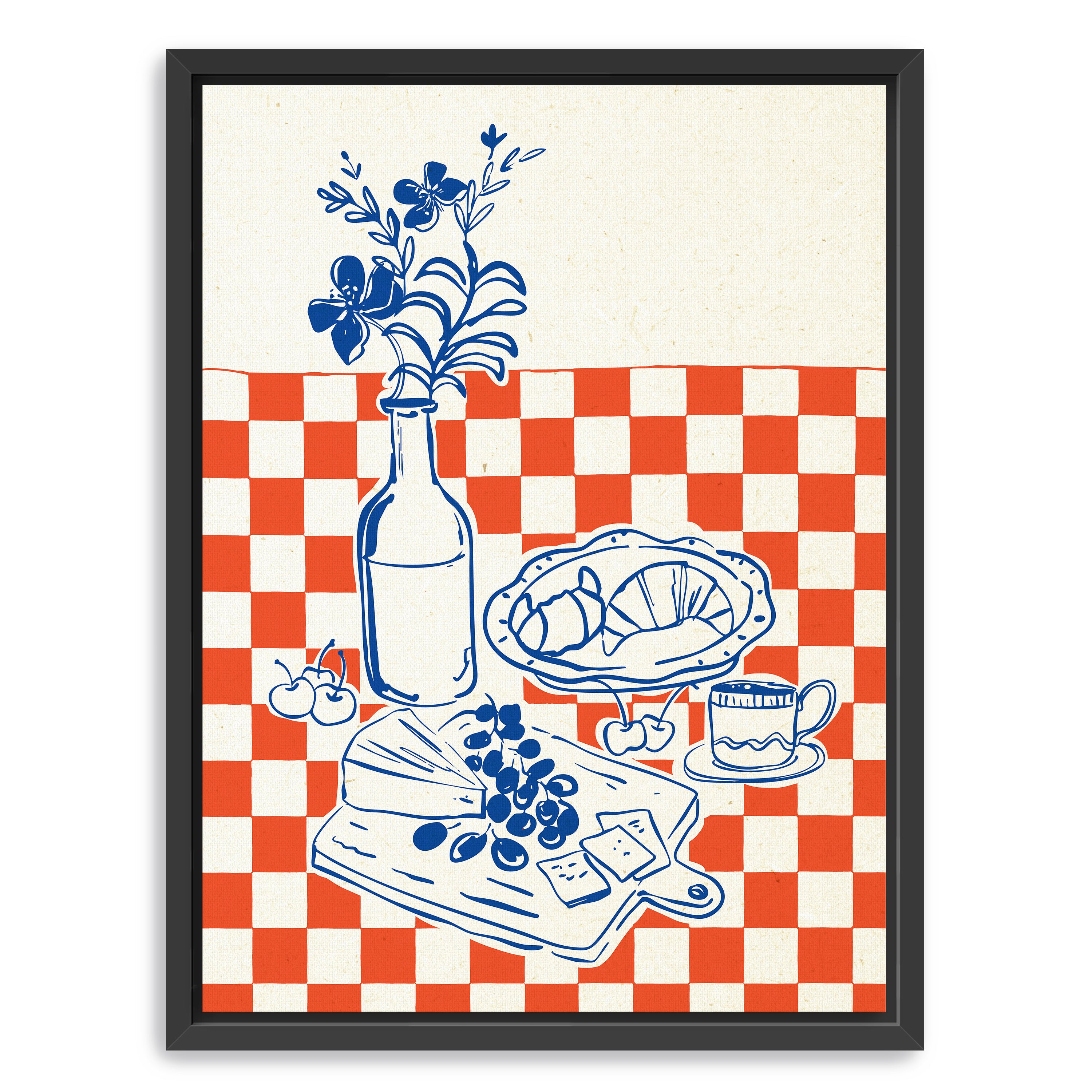 Happy Meal Canvas Giclee