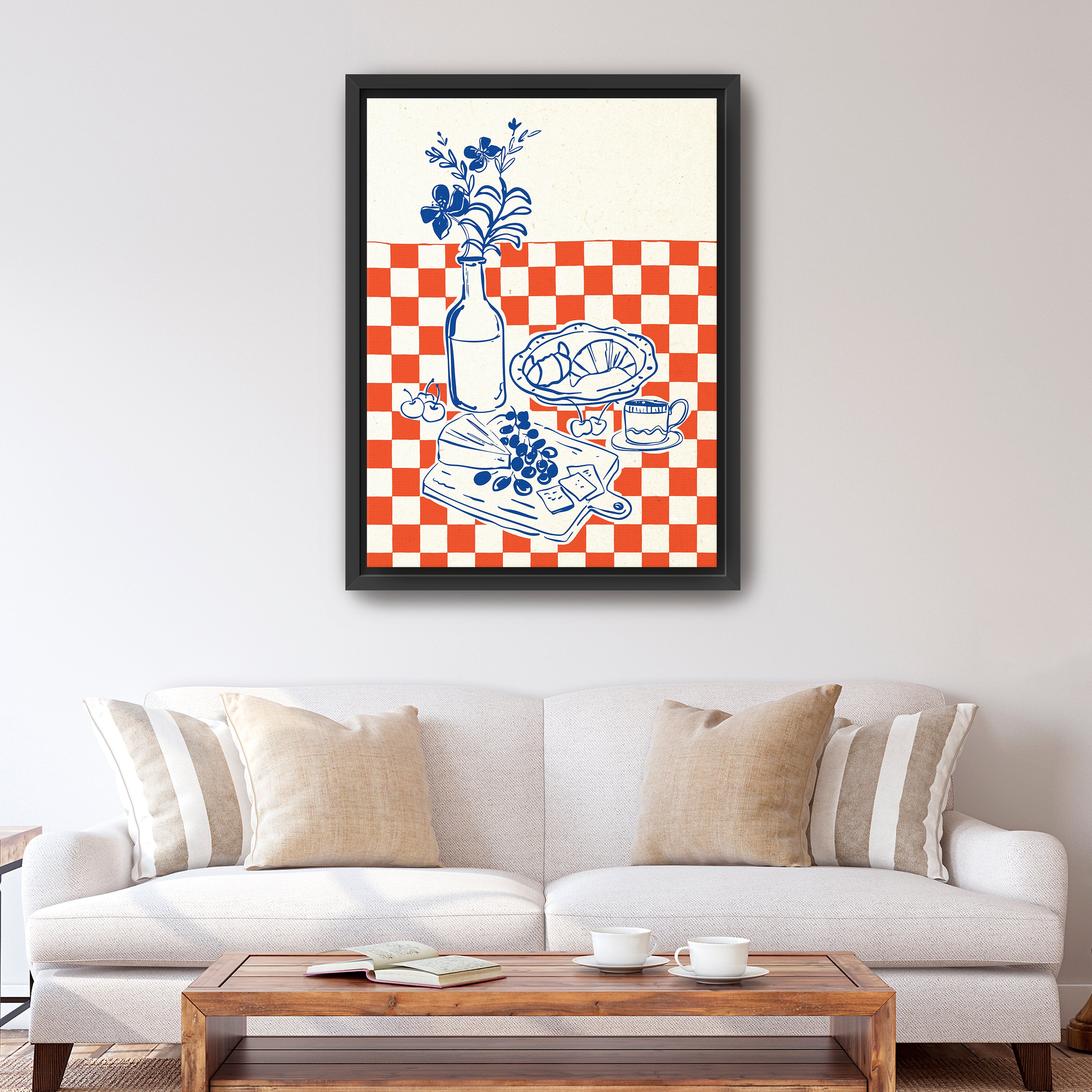 Happy Meal Canvas Giclee