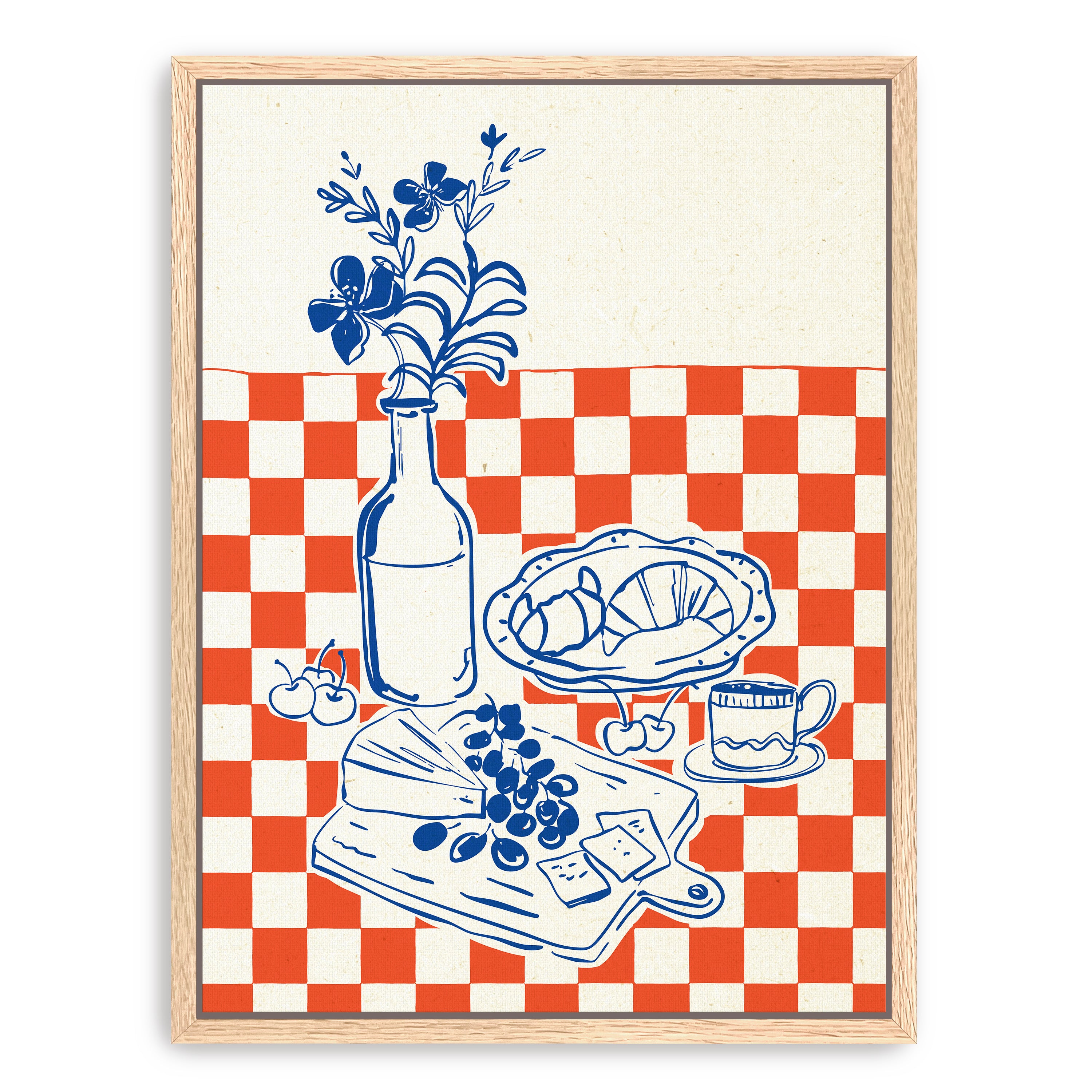 Happy Meal Canvas Giclee